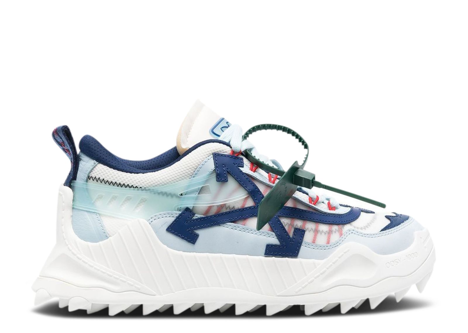 Off White ODSY 1000 'White Navy Blue' - Off White