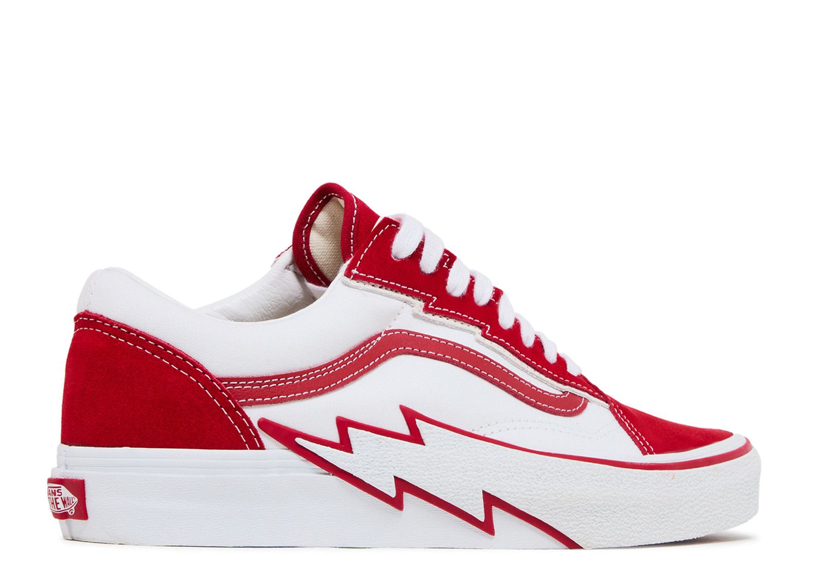 大量入荷 Red' 'Bolt Skool Old - white red/true - VN0009Q56RT - Vans デュエルマスターズ