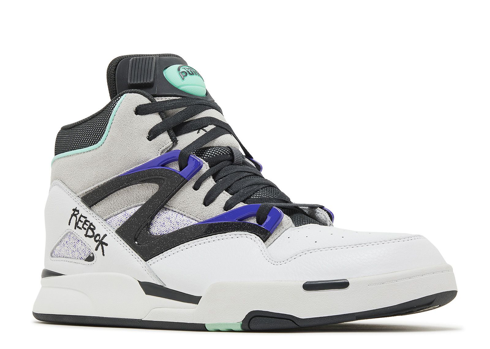 Pump Omni Zone 2 Blacktop Reebok HR0110 footwear white pure grey 8 hint mint Flight Club Japan