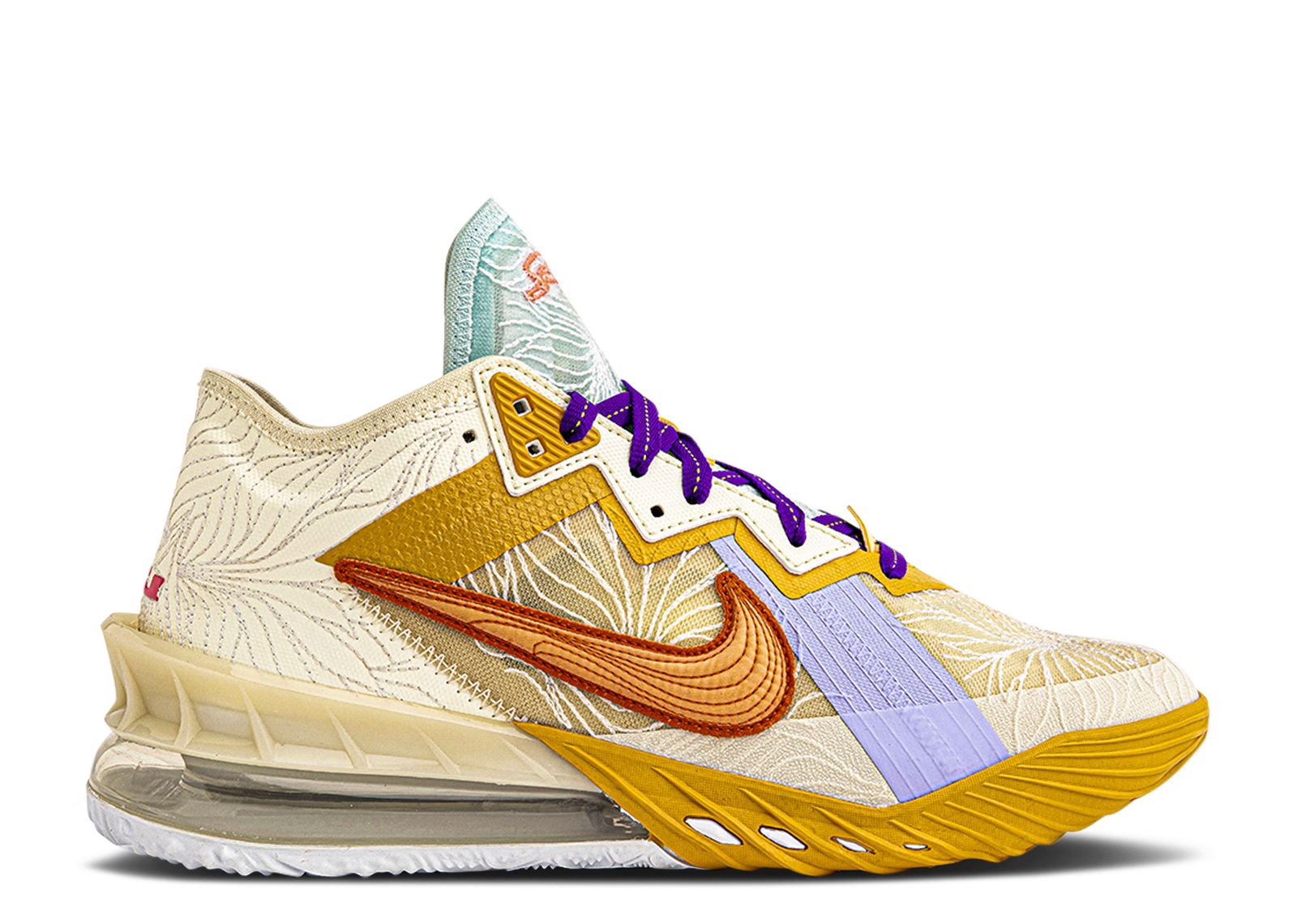 Mimi Plange X LeBron 18 Low 'Scarred Perfection' - Nike - DR6114