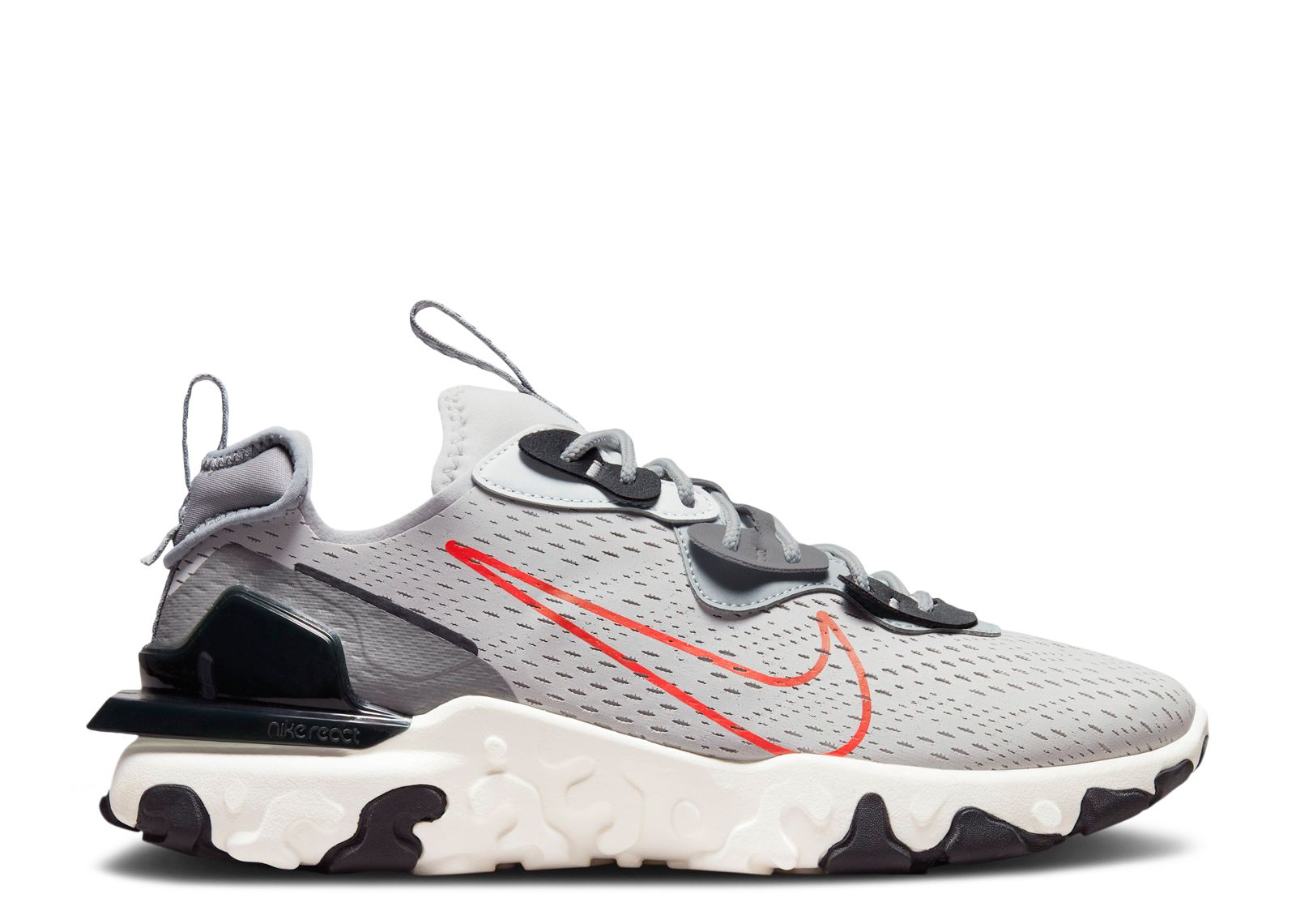 Nike React Vision SC Grey Fog Team Orange