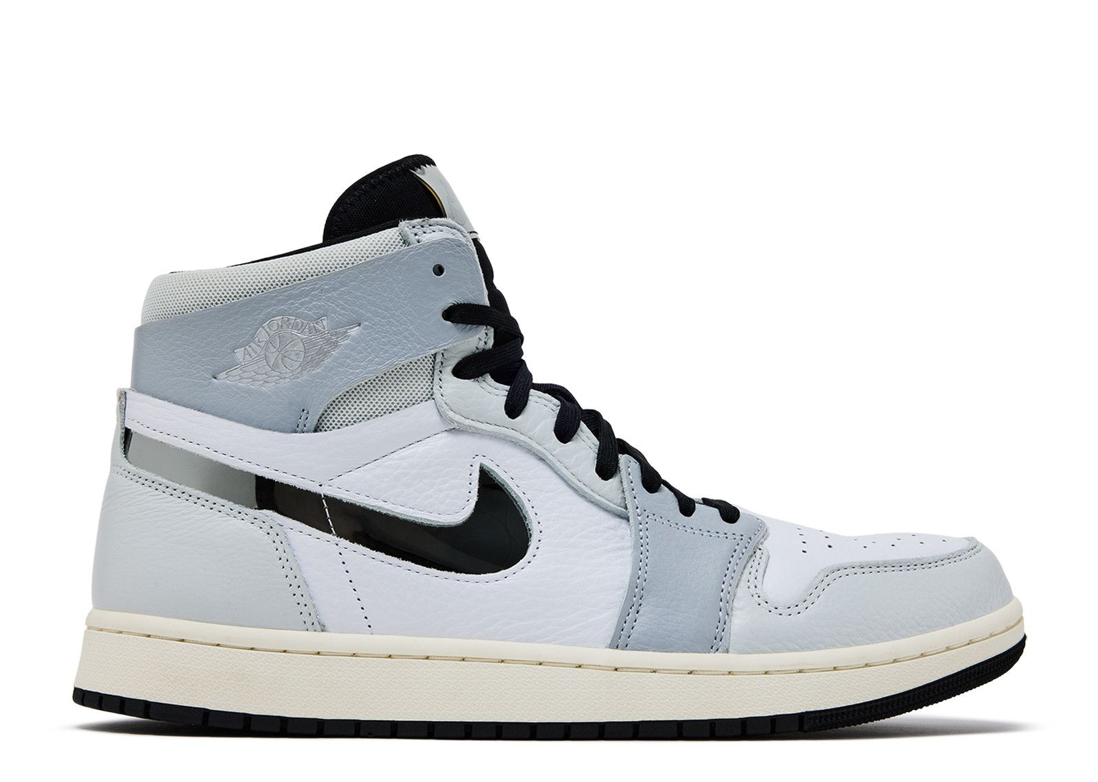 Wmns Jordan 1 High Zoom Comfort 2 'Chrome Swoosh'