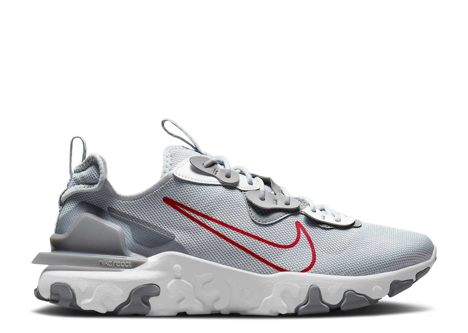nike react vision white and red