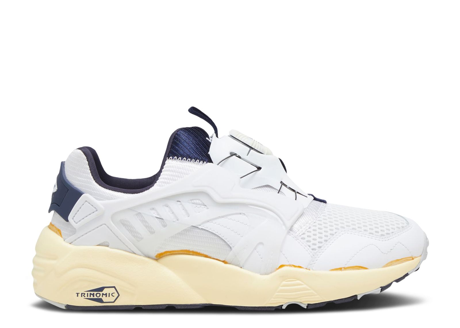 Puma Mens Disc Blaze The Neverworn Lace Up Sneakers White 9 Casual