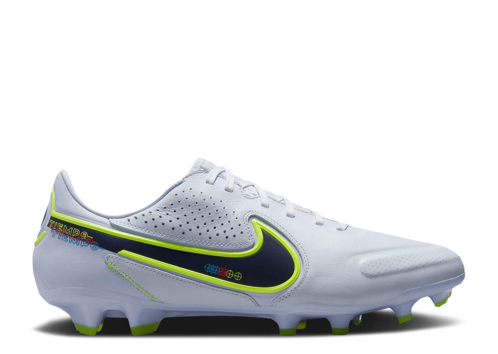 シューズ Nike Legend 9 Pro HG 8 (EUR 39) Nike Tiempo Legend 9 Pro FG Motivation - White/Volt/Bright