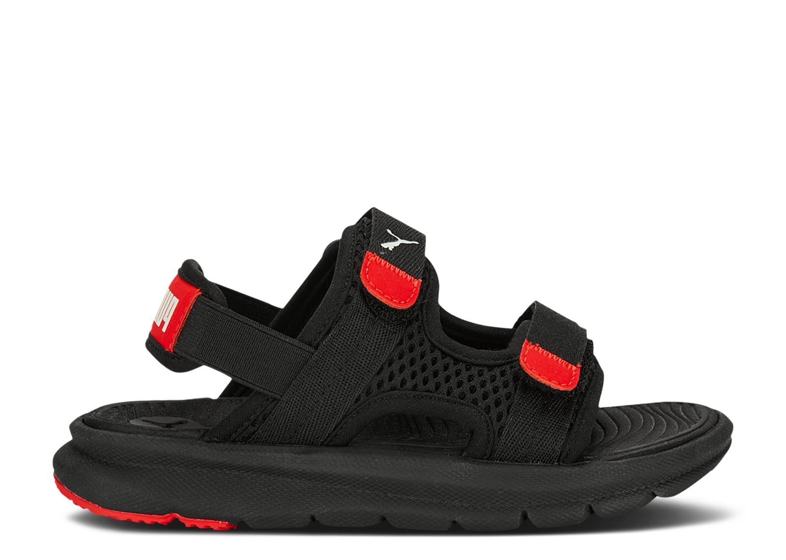 Evolve Sandal Little Kid 'Black Red'