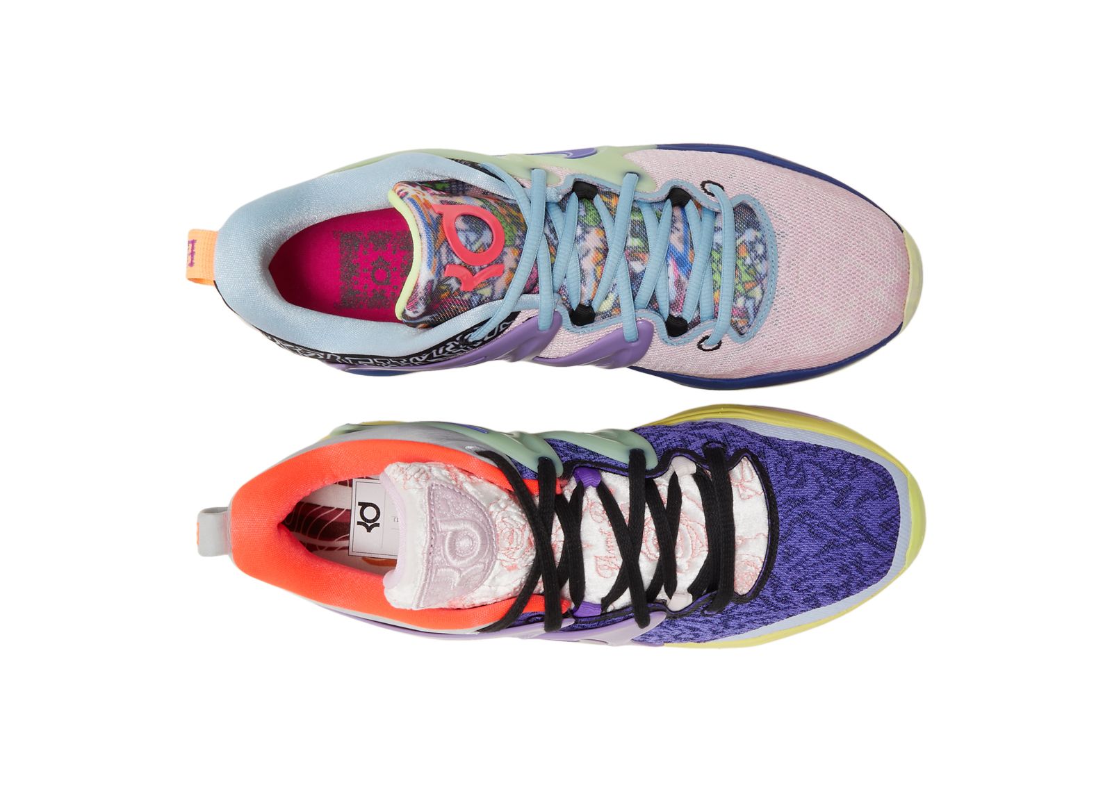 Nike KD15 Kevin Durant WHAT THE Sz 8.5 Mens Purple White Black Pink Sz 13 Men - Nike KD 15 B.A.D. Purple White Kevin Durant  main image 2
