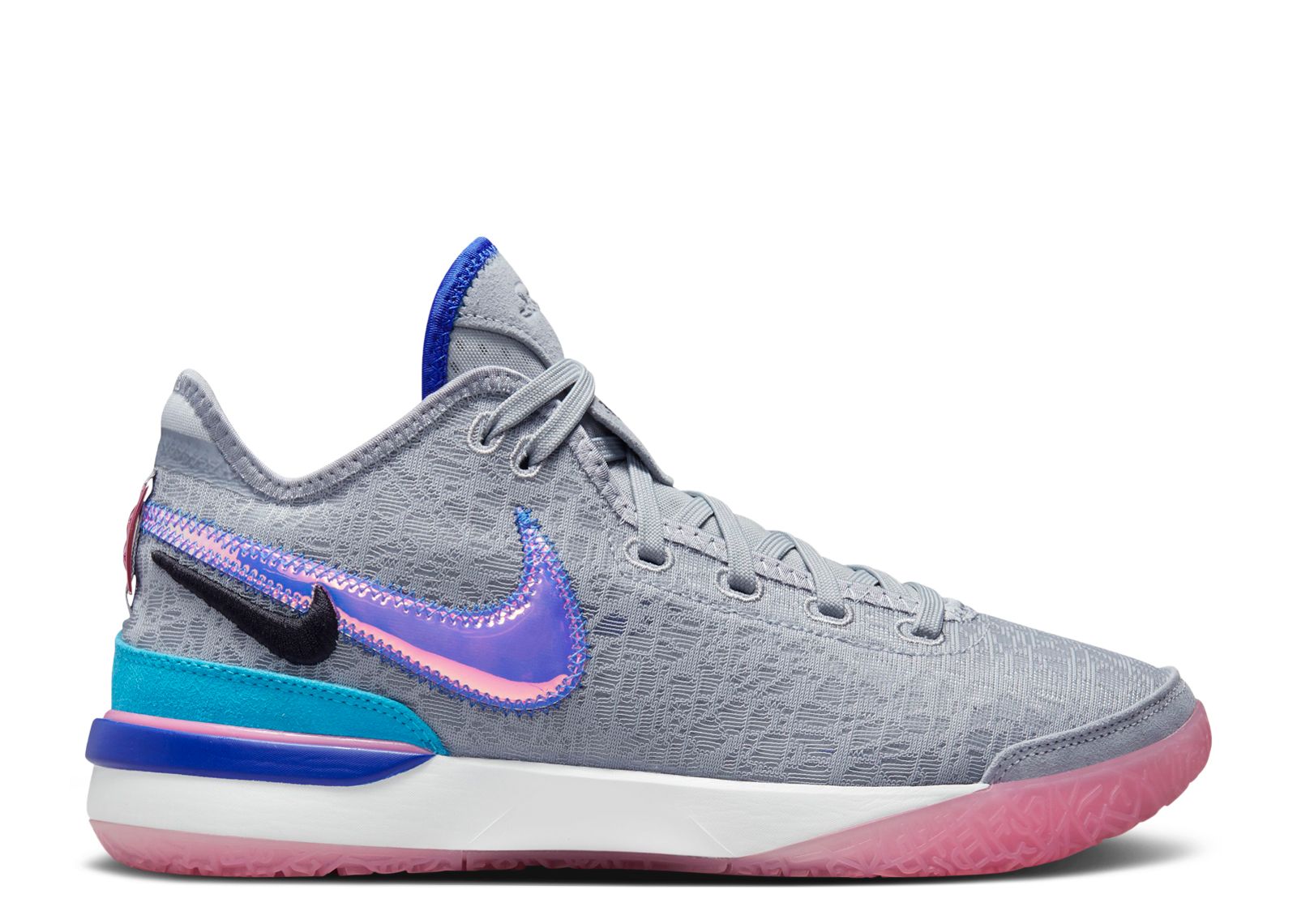 Zoom LeBron NXXT Gen EP '1984' - Nike - DR8788 002 - wolf grey/pink ...