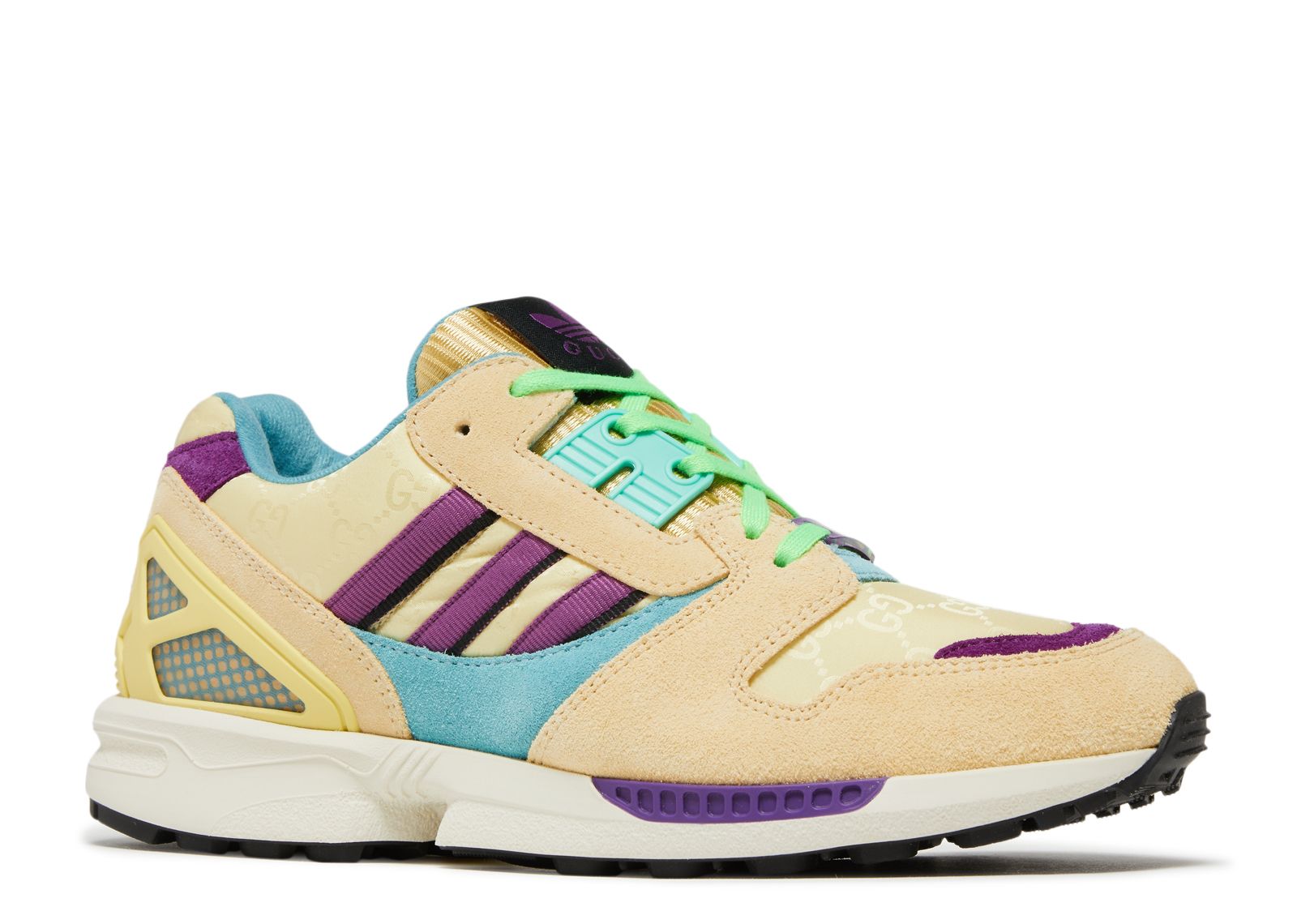 Gucci X Wmns ZX 8000 'Beige GG Monogram' - Adidas - IE2268 - beige