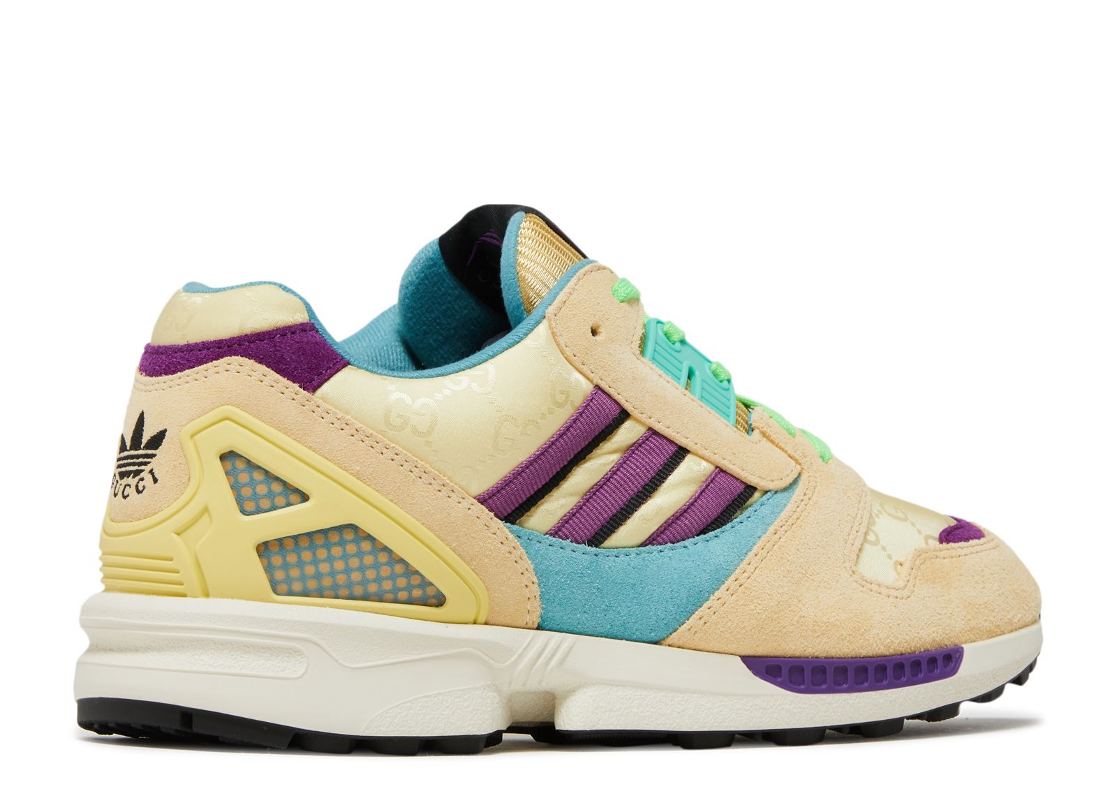 Gucci X Wmns ZX 8000 'Beige GG Monogram' - Adidas - IE2268 - beige