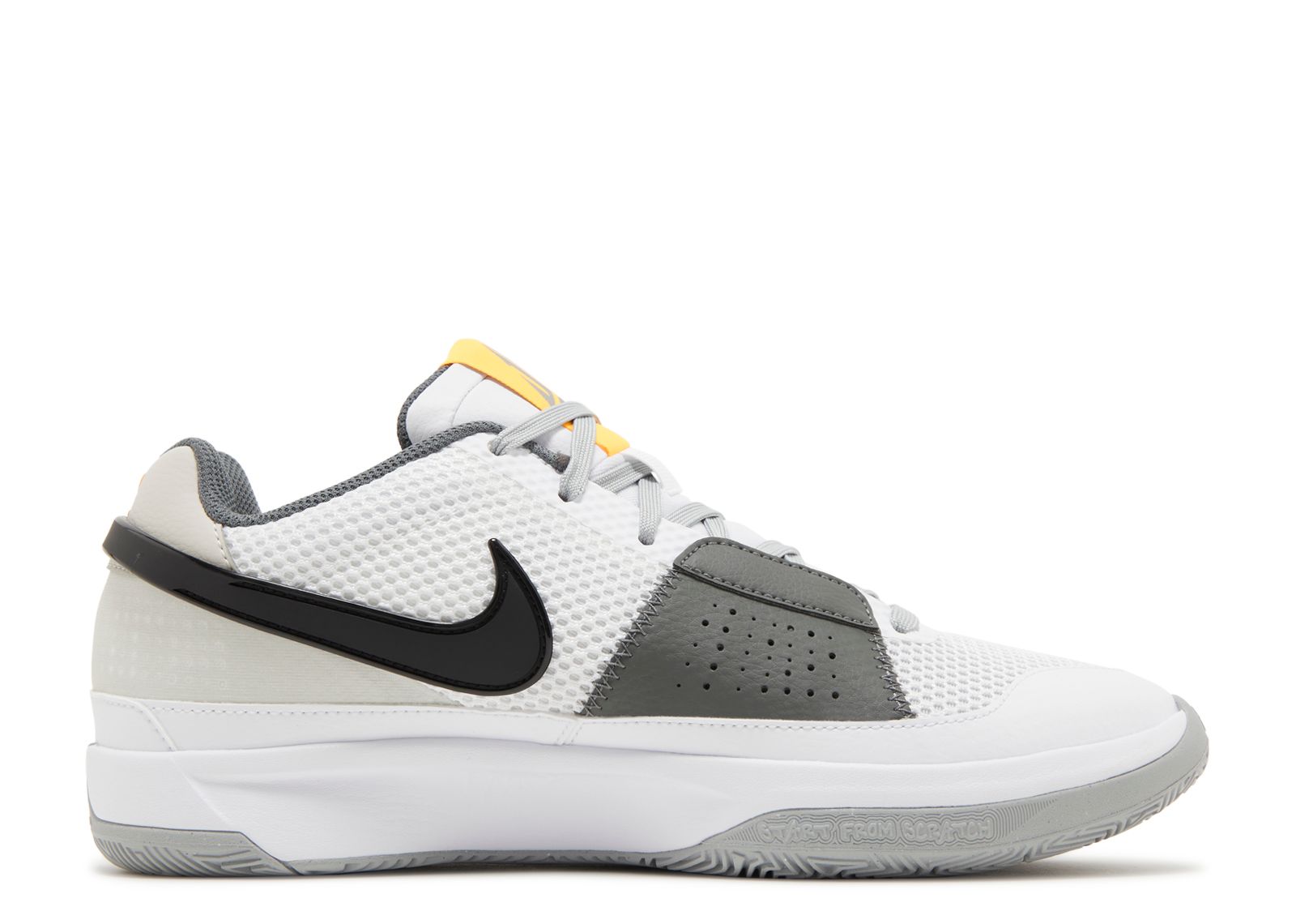 シューズ(男性用) Nike Ja 1 Hunger \"Light Smoke Grey\" DR8786-100 Nike Ja 1 Hunger Light Smoke Grey White Black Phantom