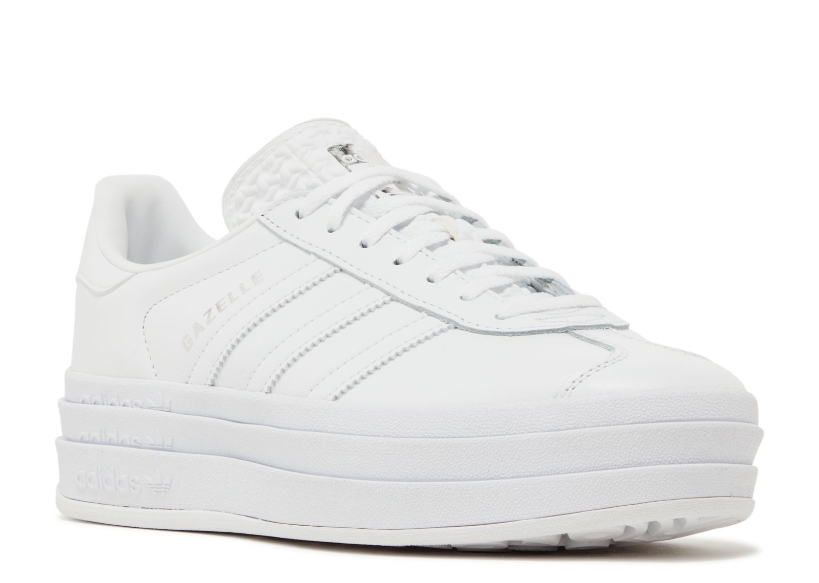 adidas gazelle silver green womens Adidas | Gazelle Bold Sneakers for Women