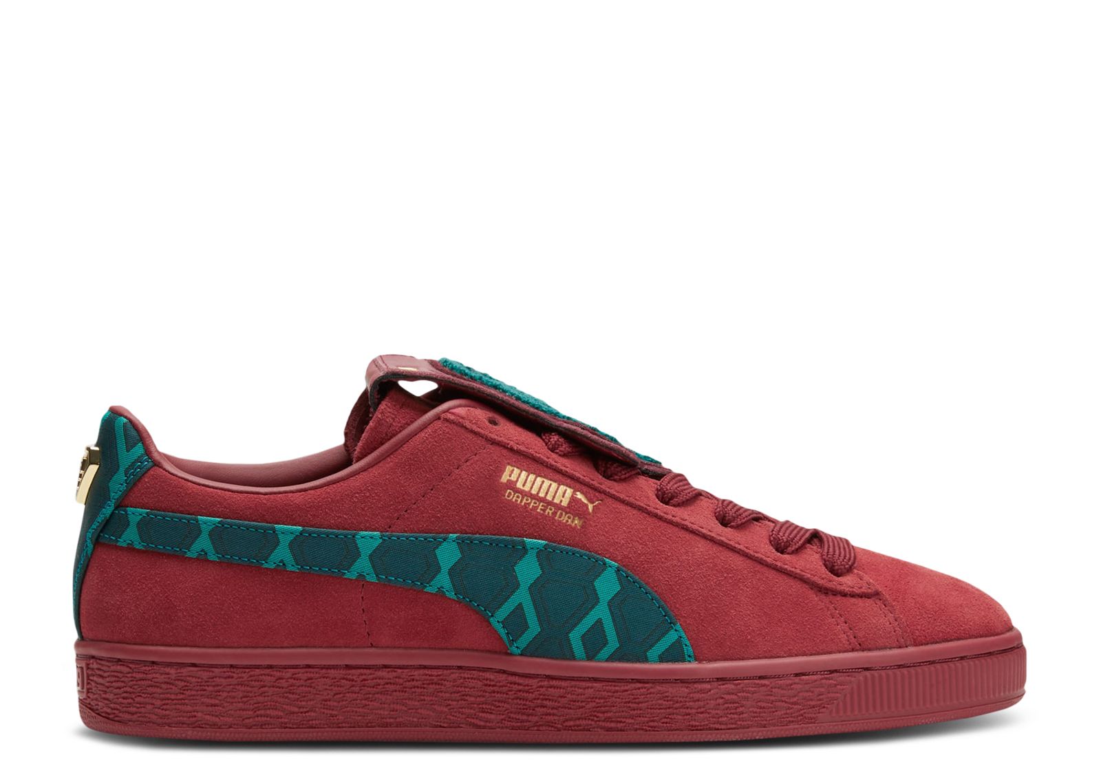 Dapper Dan x Suede 'Jacquard Print - Intense Red'