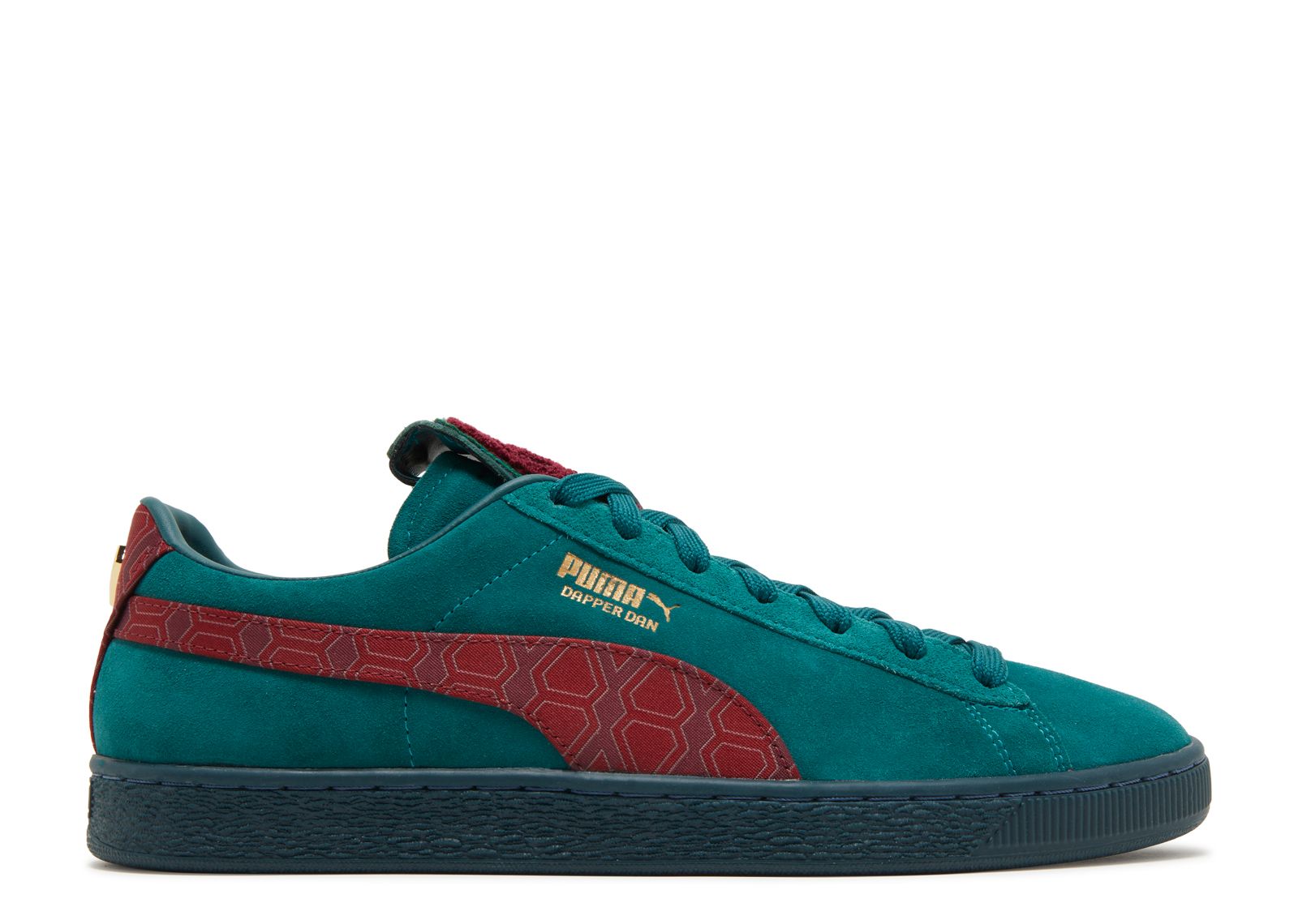 Dapper Dan x Suede 'Jacquard Print - Varsity Green'