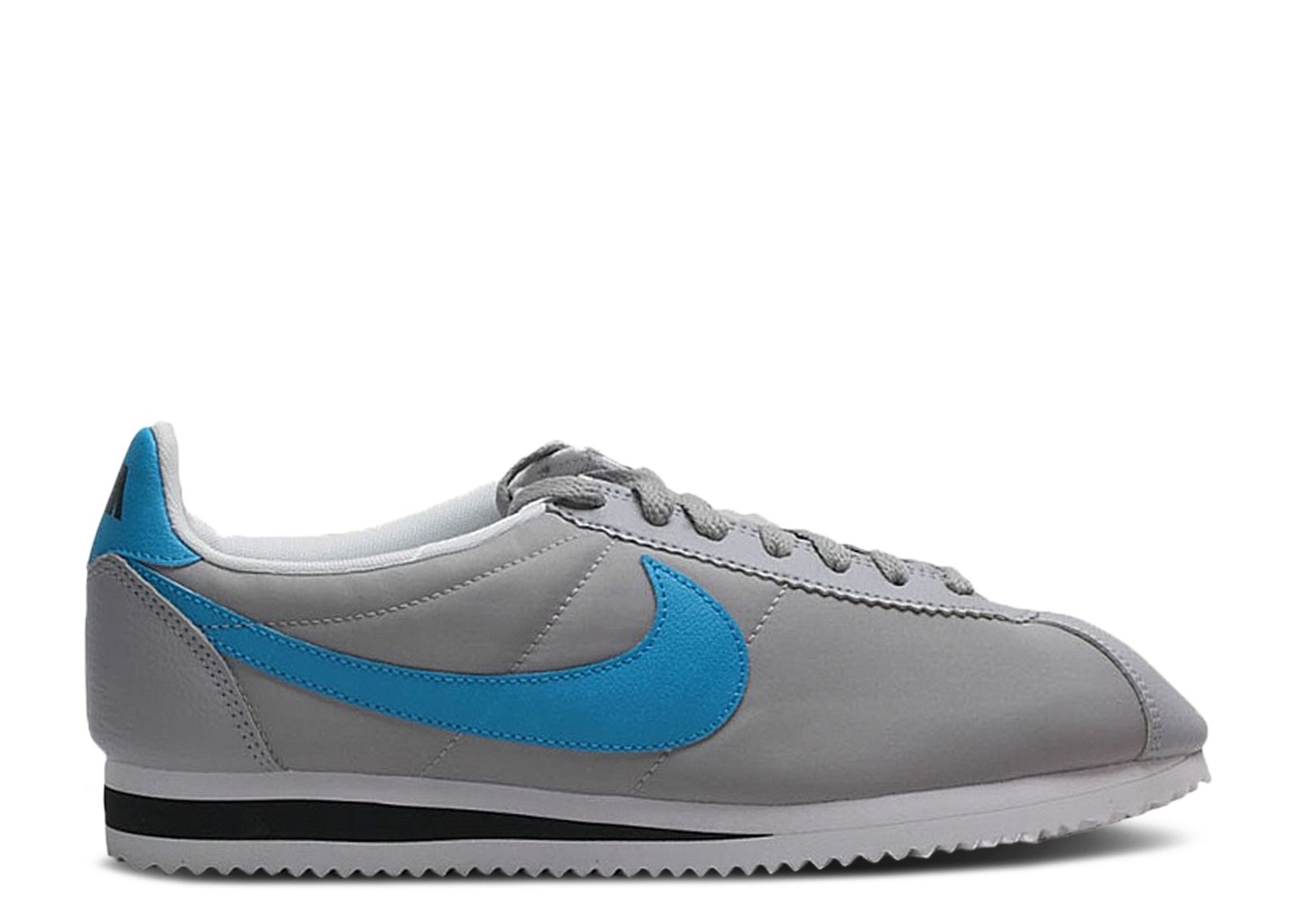 Classic Cortez Nylon Wolf Grey Vivid Blue Nike 532487 041 wolf grey vivid blue white anthracite Flight Club