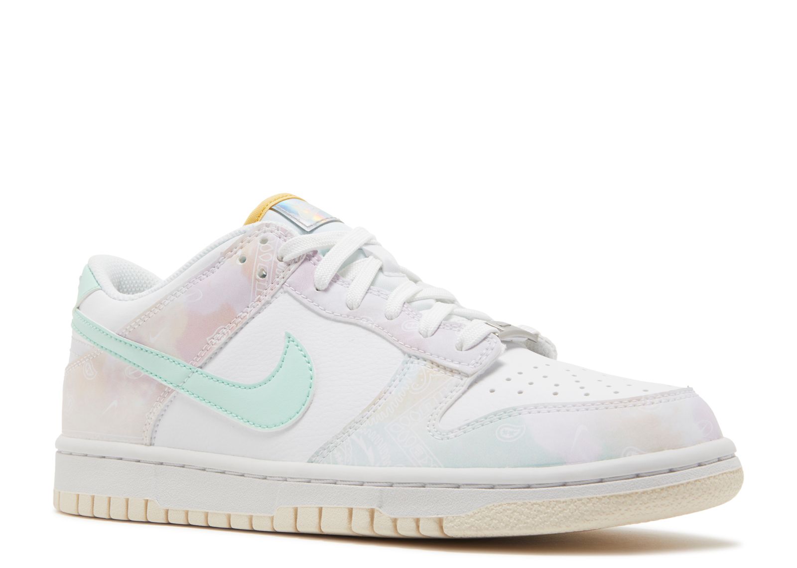 Dunk Low GS 'Pastel Paisley' - Nike - FJ7707 131 - white/white