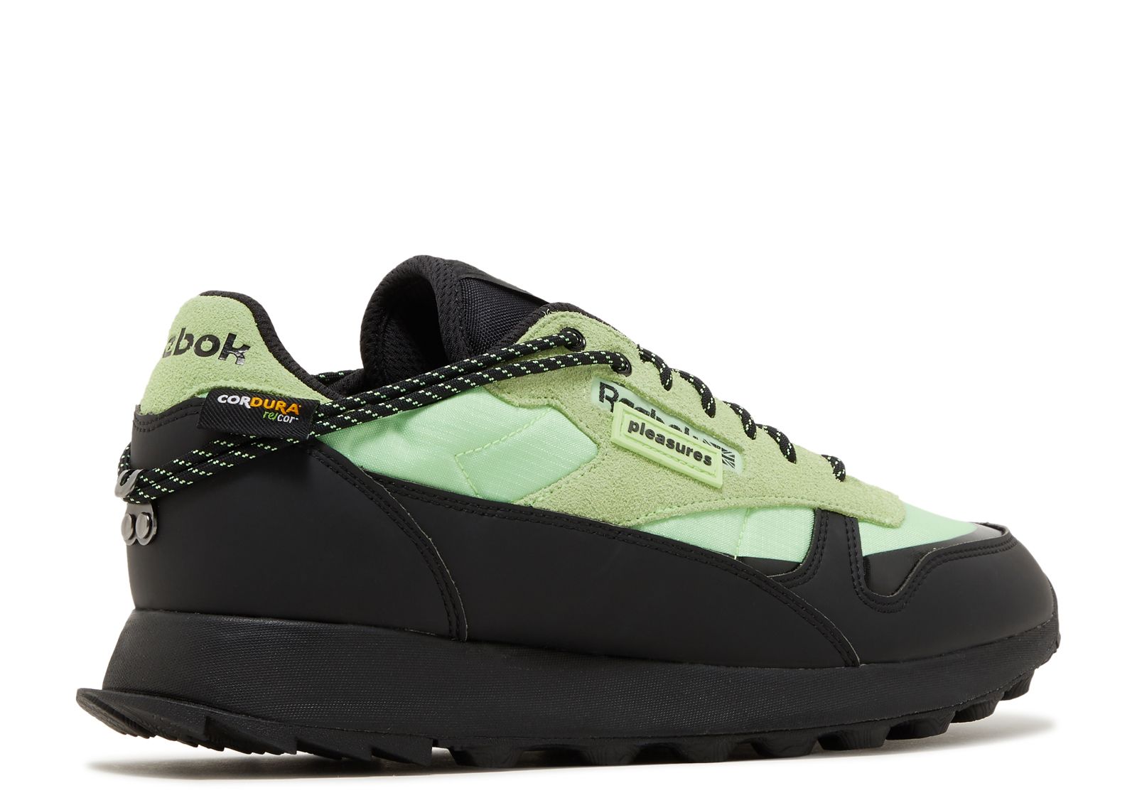Pleasures X Classic Leather 'Neon Mint' - Reebok - H06244 - neon