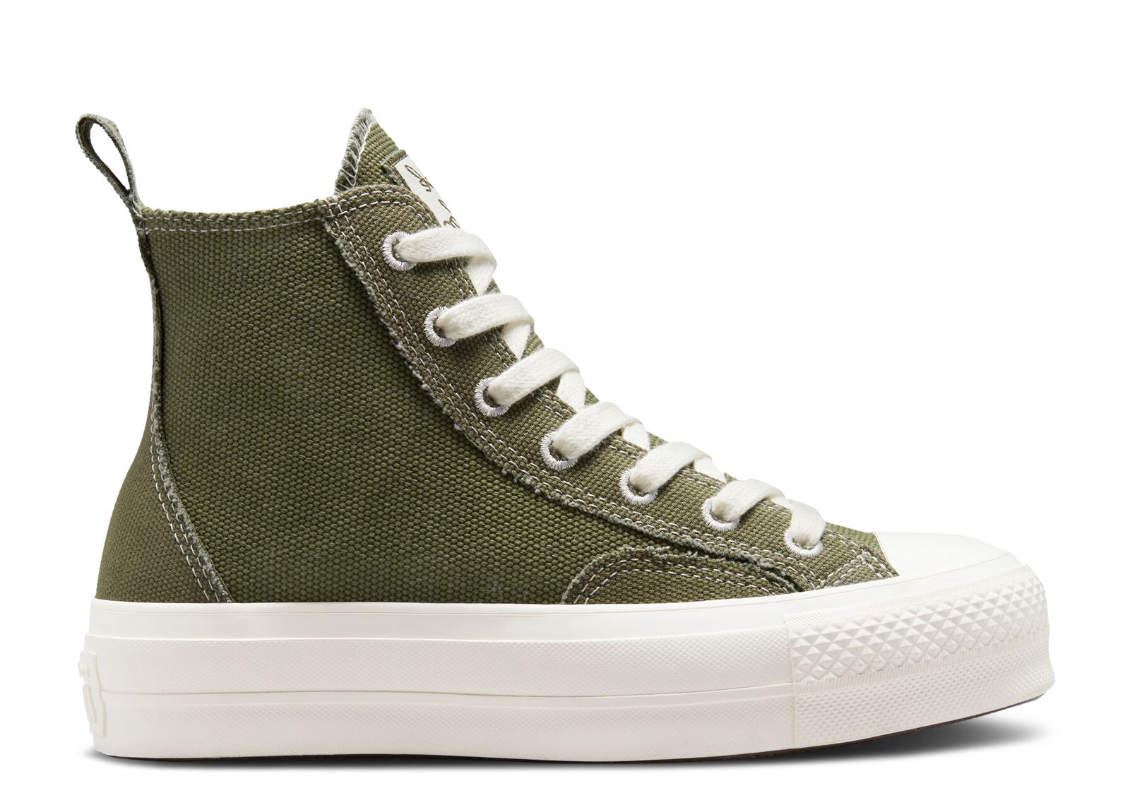 Wmns Chuck Taylor All Star Lift Platform High Oversized Patch Converse A06099C utility egret egret Flight Club