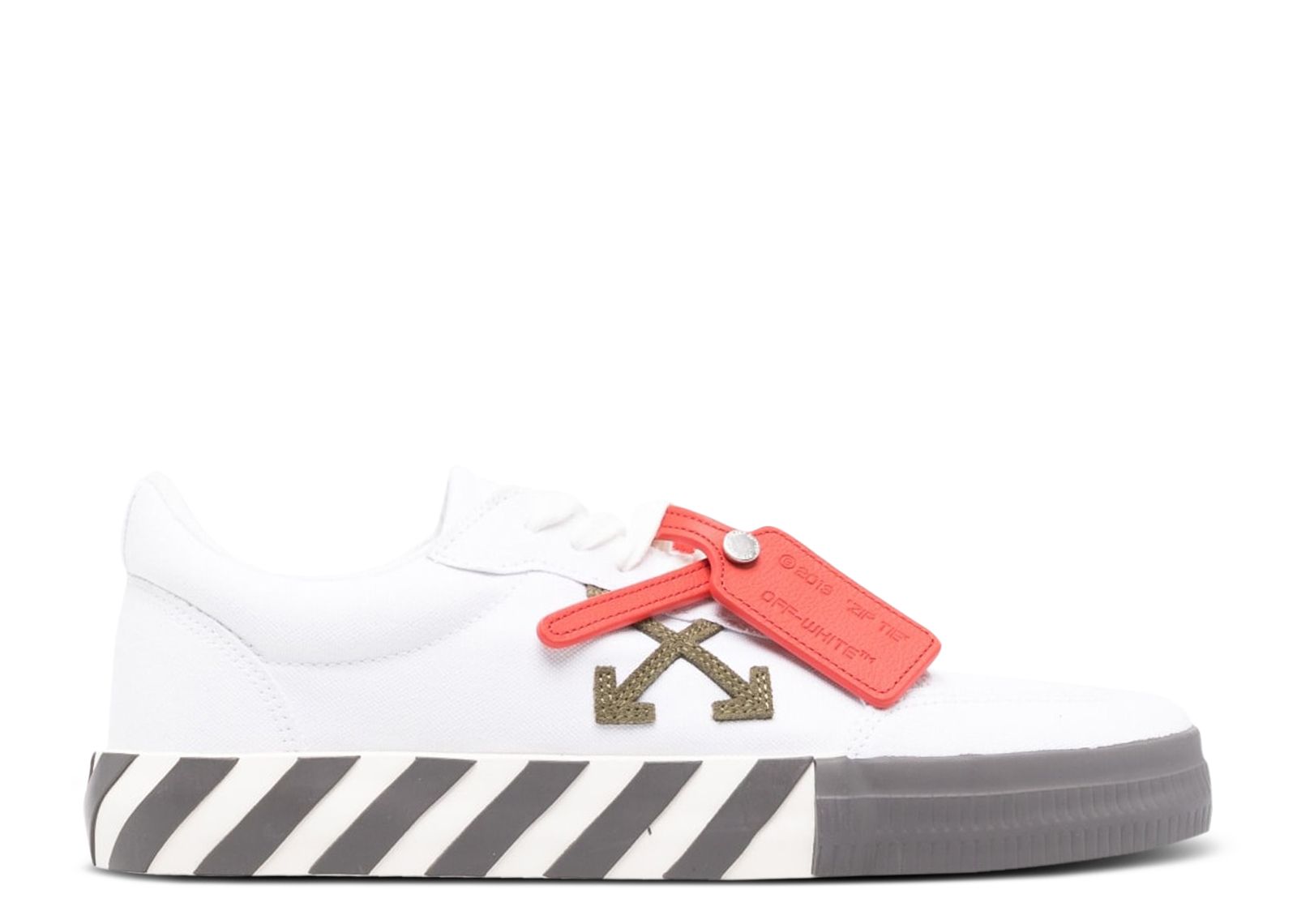 Off white vulc sneakers white best sale