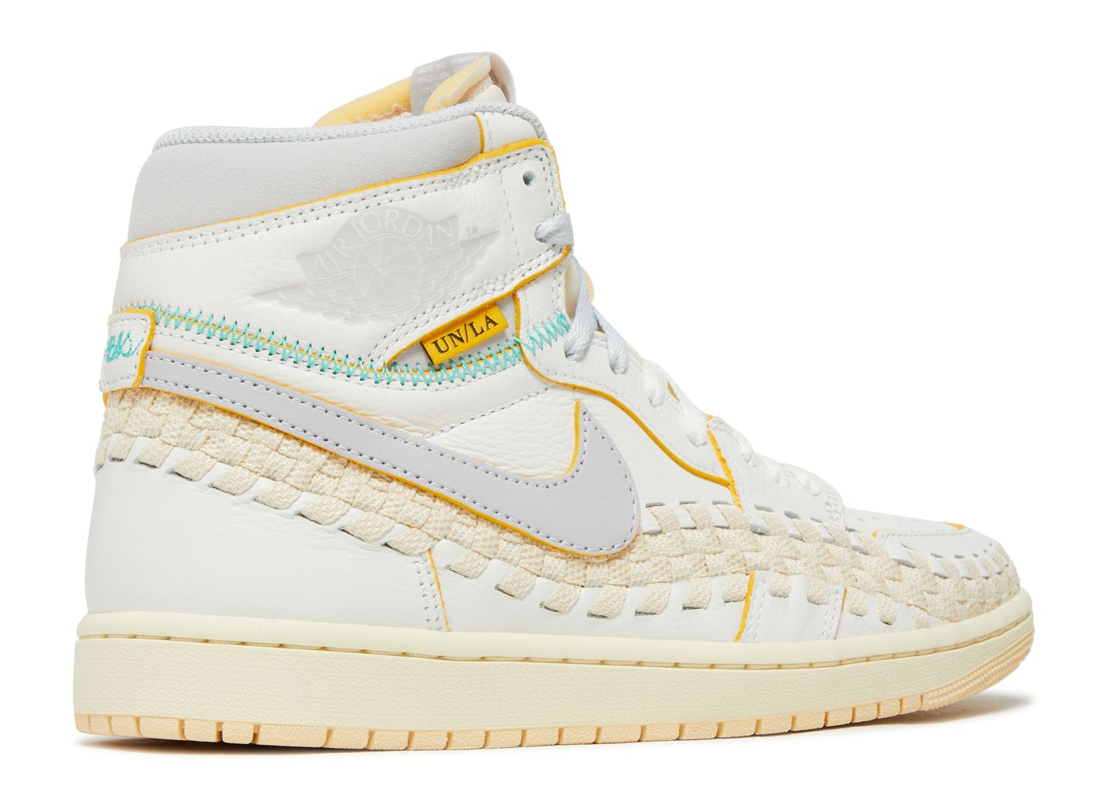 Union LA X Bephie's Beauty Supply X Jordan 1 Retro High OG SP 'Summer Of  '96' - Air Jordan - FD2565 100 - sail/wolf grey/muslin/pale vanilla/kinetic  green/university gold | Flight Club