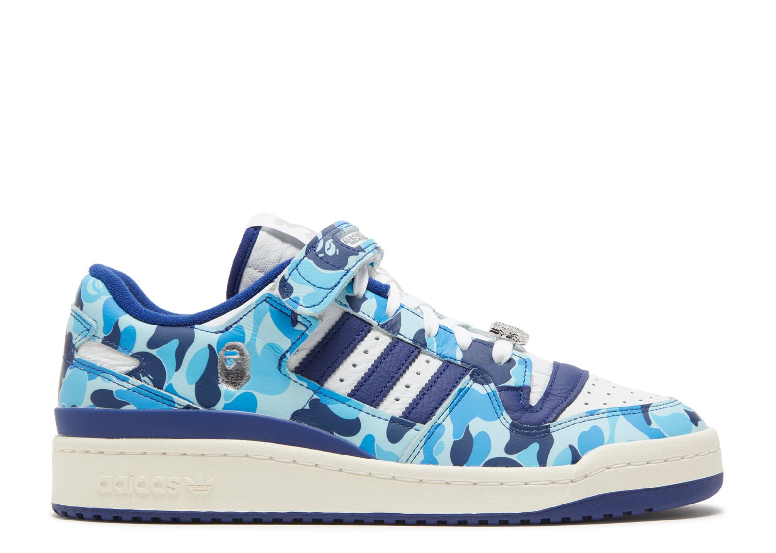 BAPE X Forum Low 84 '30th Anniversary Blue' - Adidas - ID4772