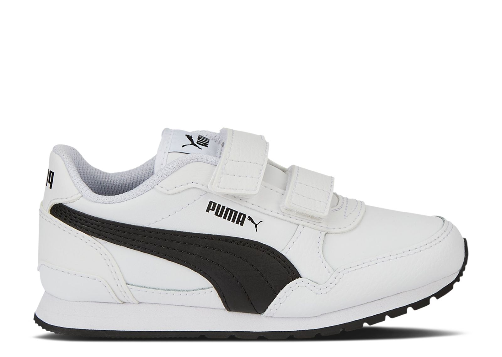 ST Runner v3 Leather Little Kid 'White Black'