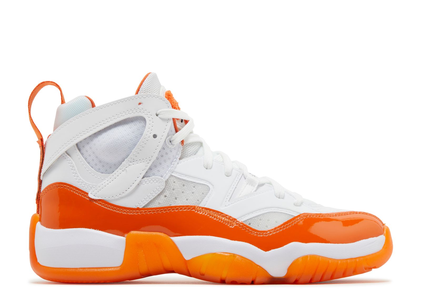 jordan 11 orange and white 2019