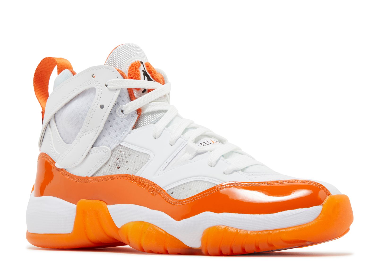 jordan 11 orange and white 2019