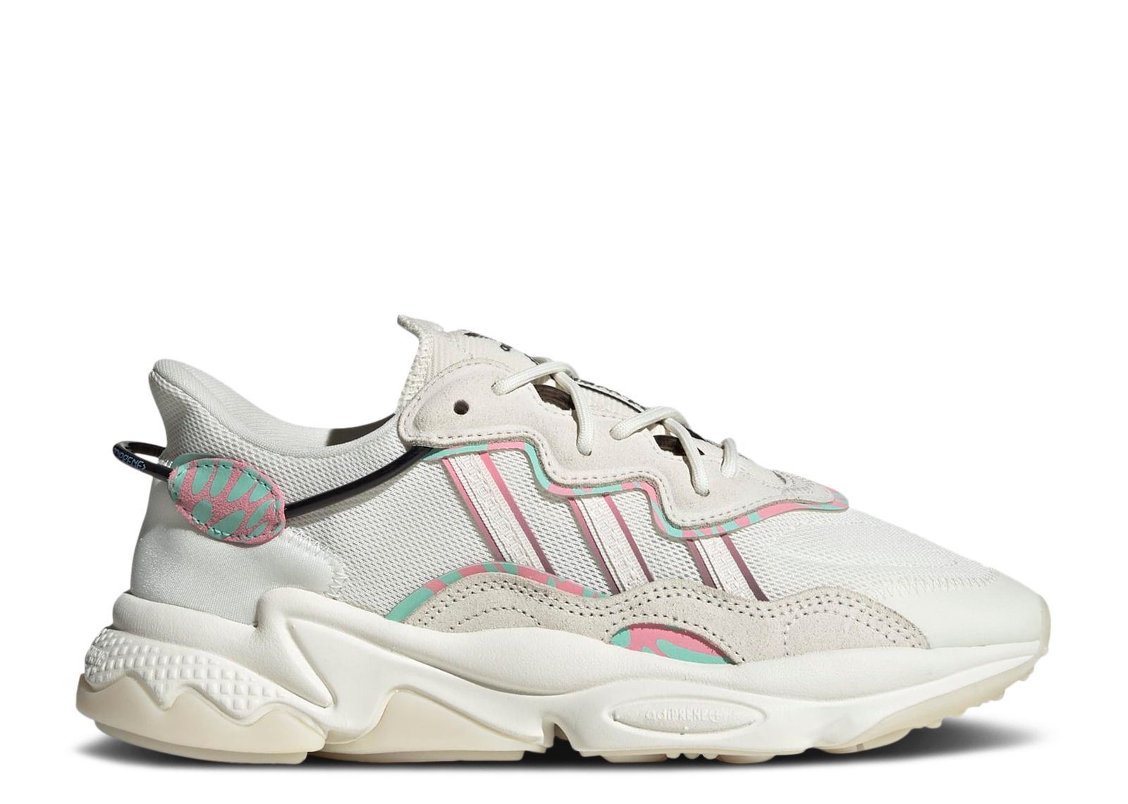 adidas gazelle silver green womens Adidas Women's Ozweego Shoes
