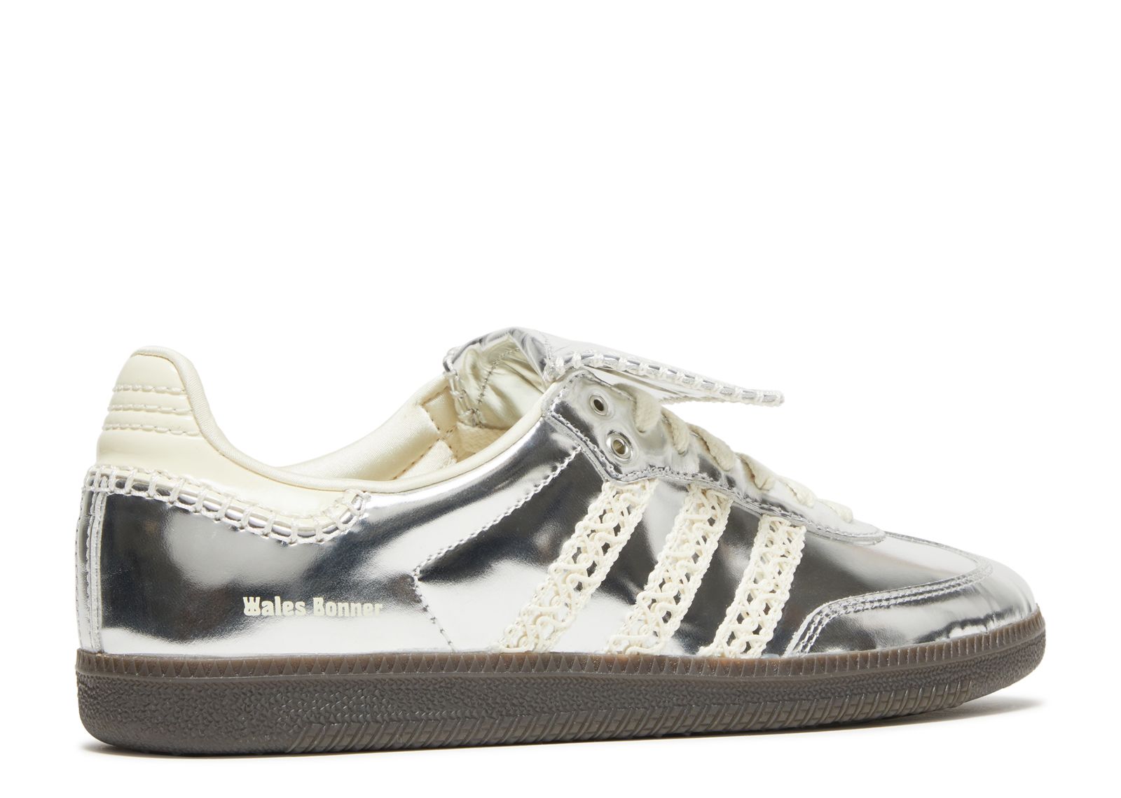 Adidas x Wales Bonner – Samba Metallic Silver/Cream White/Grey