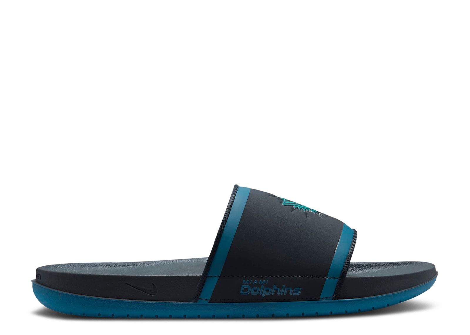 Miami dolphins nike slides best sale