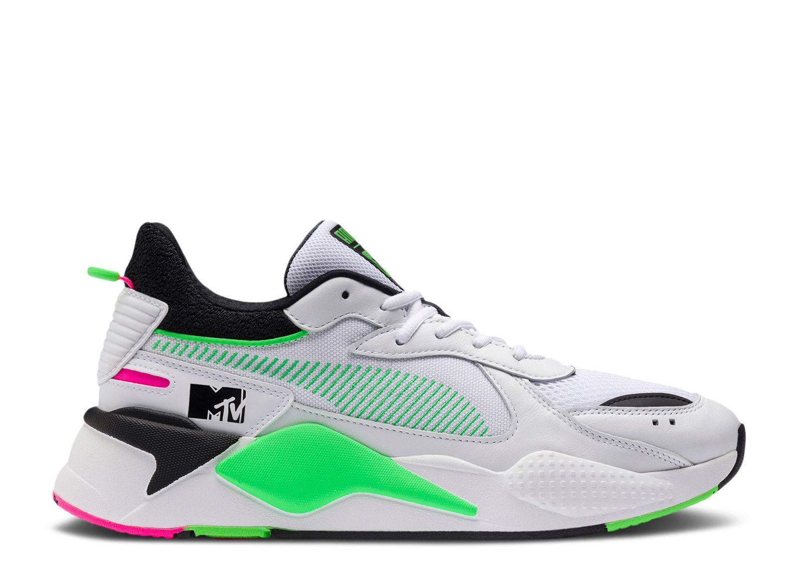 MTV x RS-X Tracks '80s - White Fluro Green'