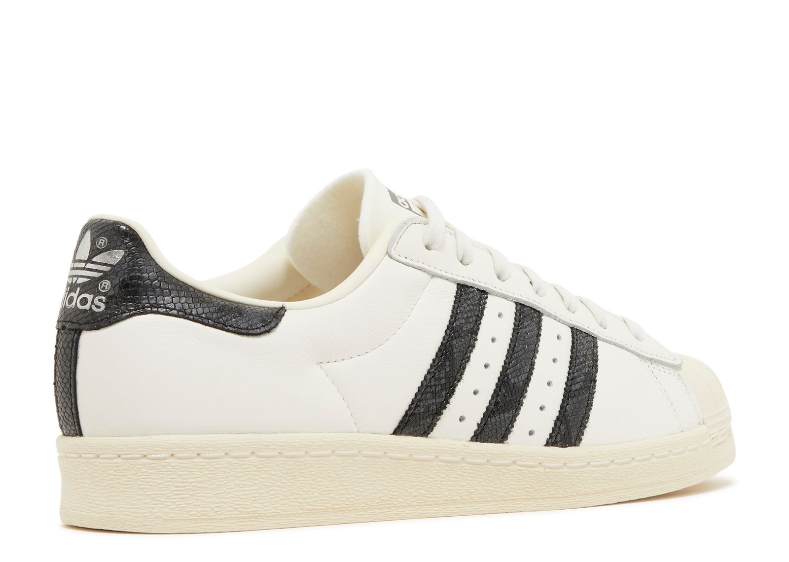 Superstar 82 White Black Snakeskin Adidas IF7465 core white core black cream white Flight Club