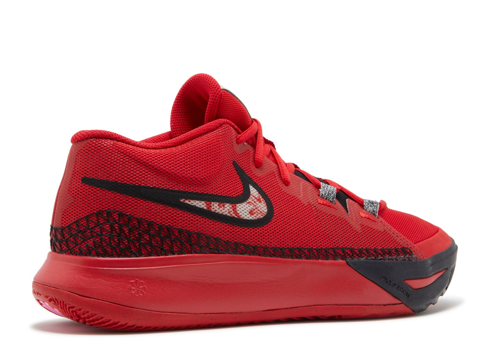 Kyrie shoes red and on sale black