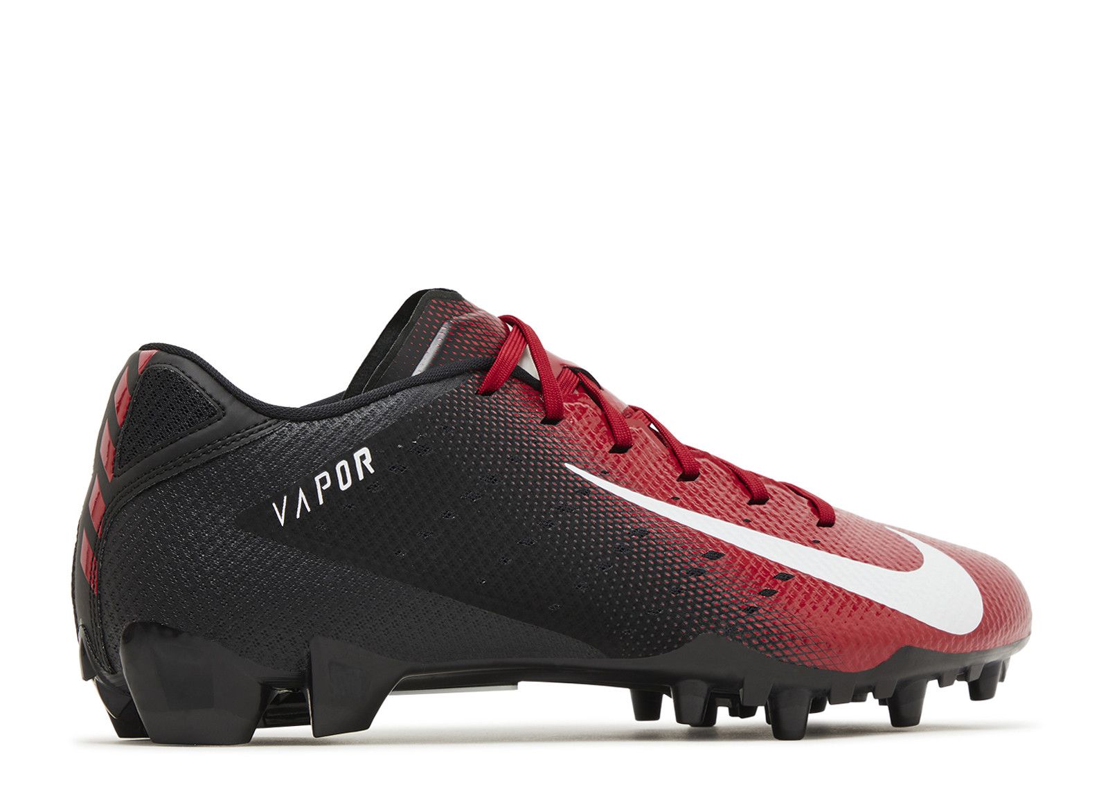 red and black nike cleats