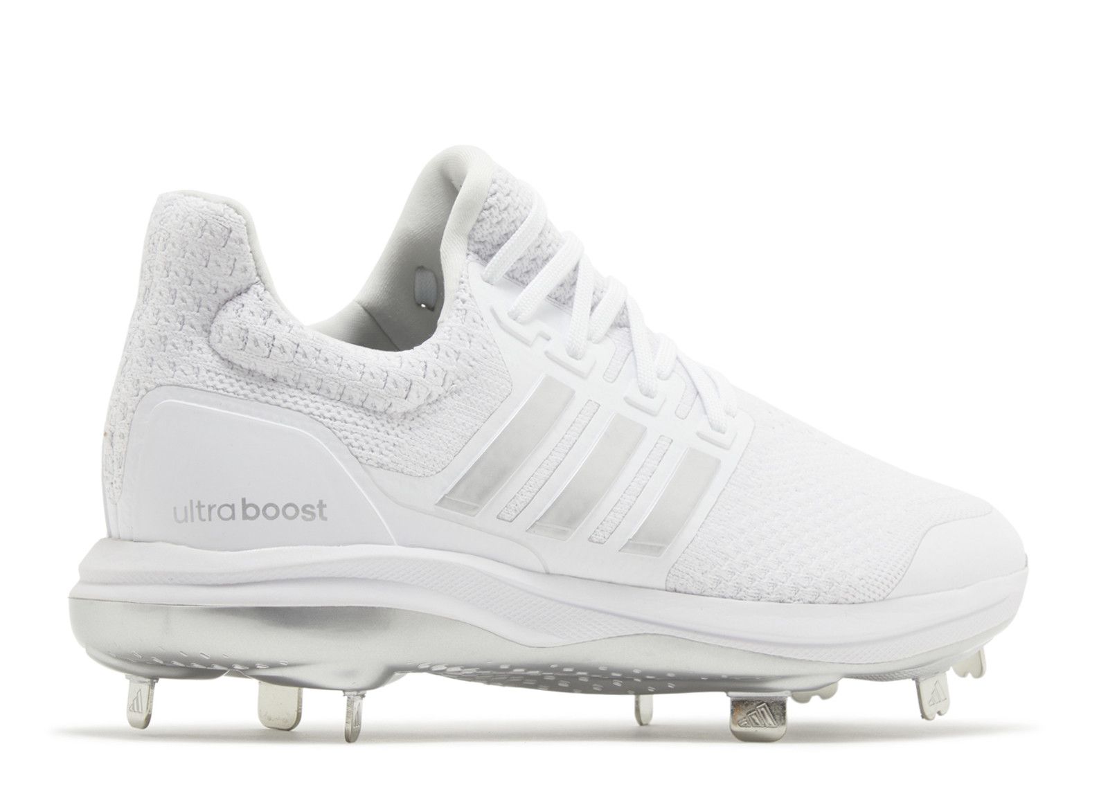 UltraBoost DNA 5.0 Cleat 'White Silver Metallic' - Adidas - ID9622 - cloud white/silver metallic/cloud white | Flight Club UltraBoost DNA 5.0 Cleat 'White Silver Metallic' - Adidas - ID9622 - cloud white/silver metallic/cloud white | Flight Club