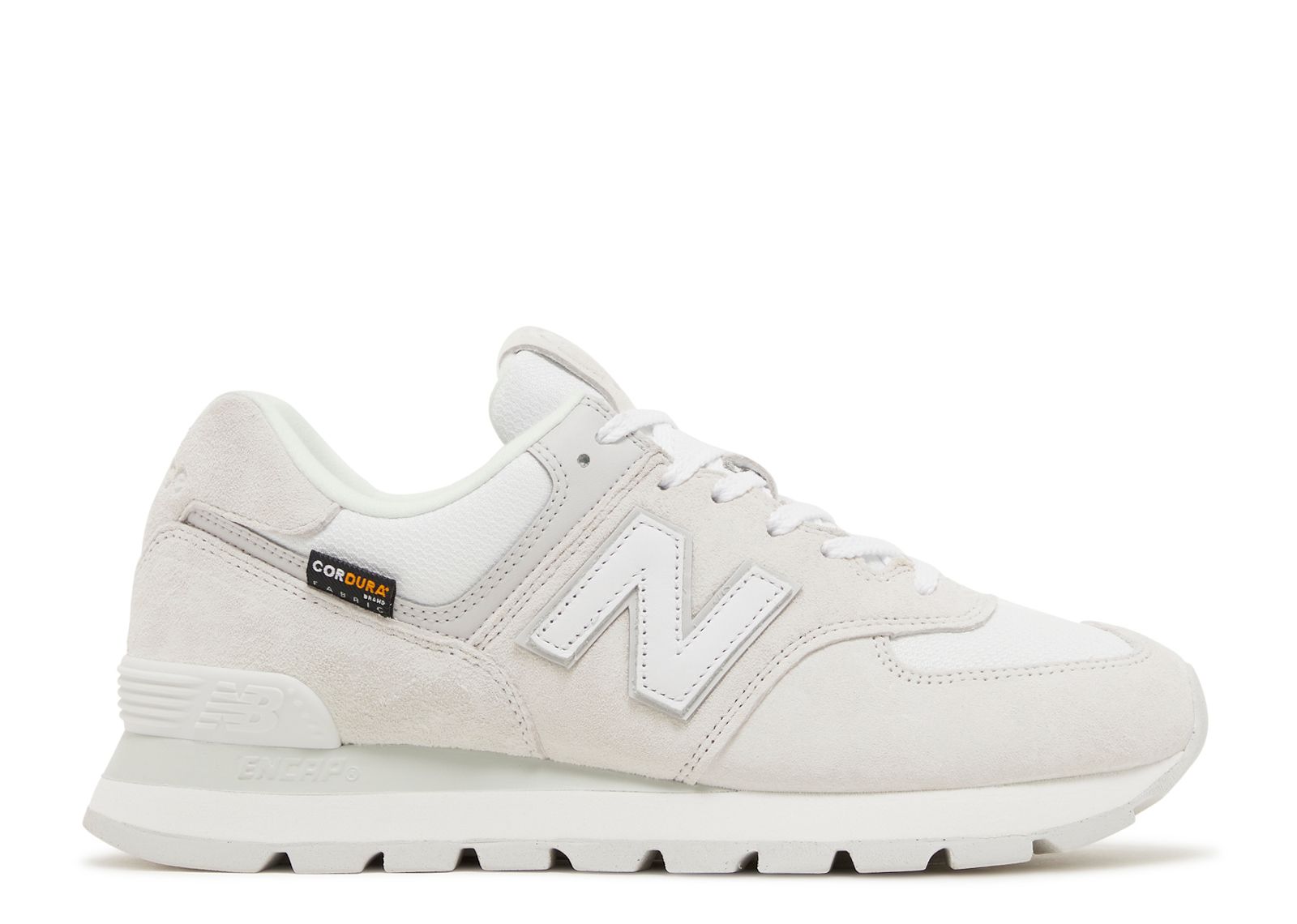 New Balance ML574 ホワイト/シルバー New Balance 574 Rugged 'Light Grey White' - New Balance