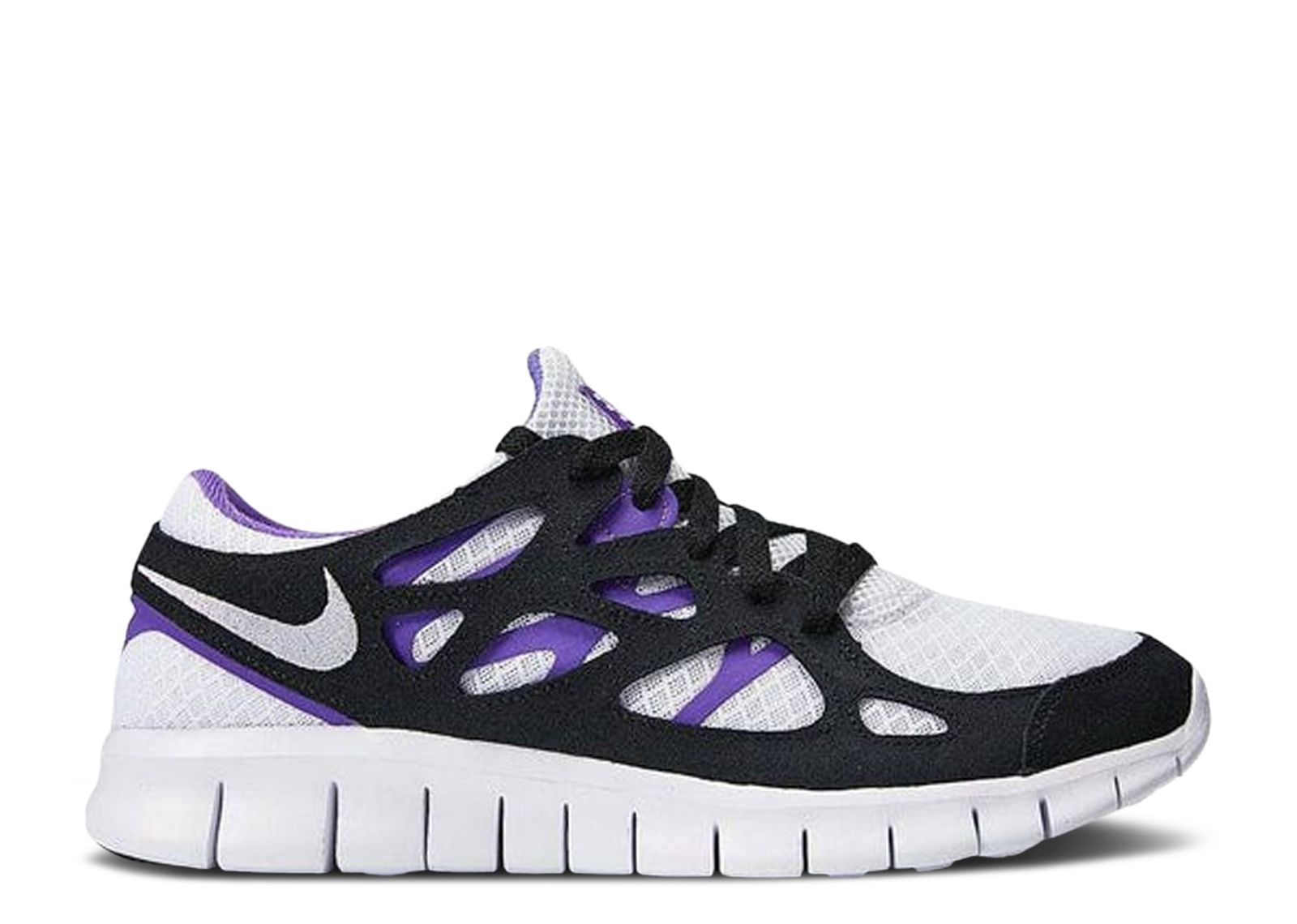Free Run 2.0 'Black Purple' - Nike - 537732 103 - white