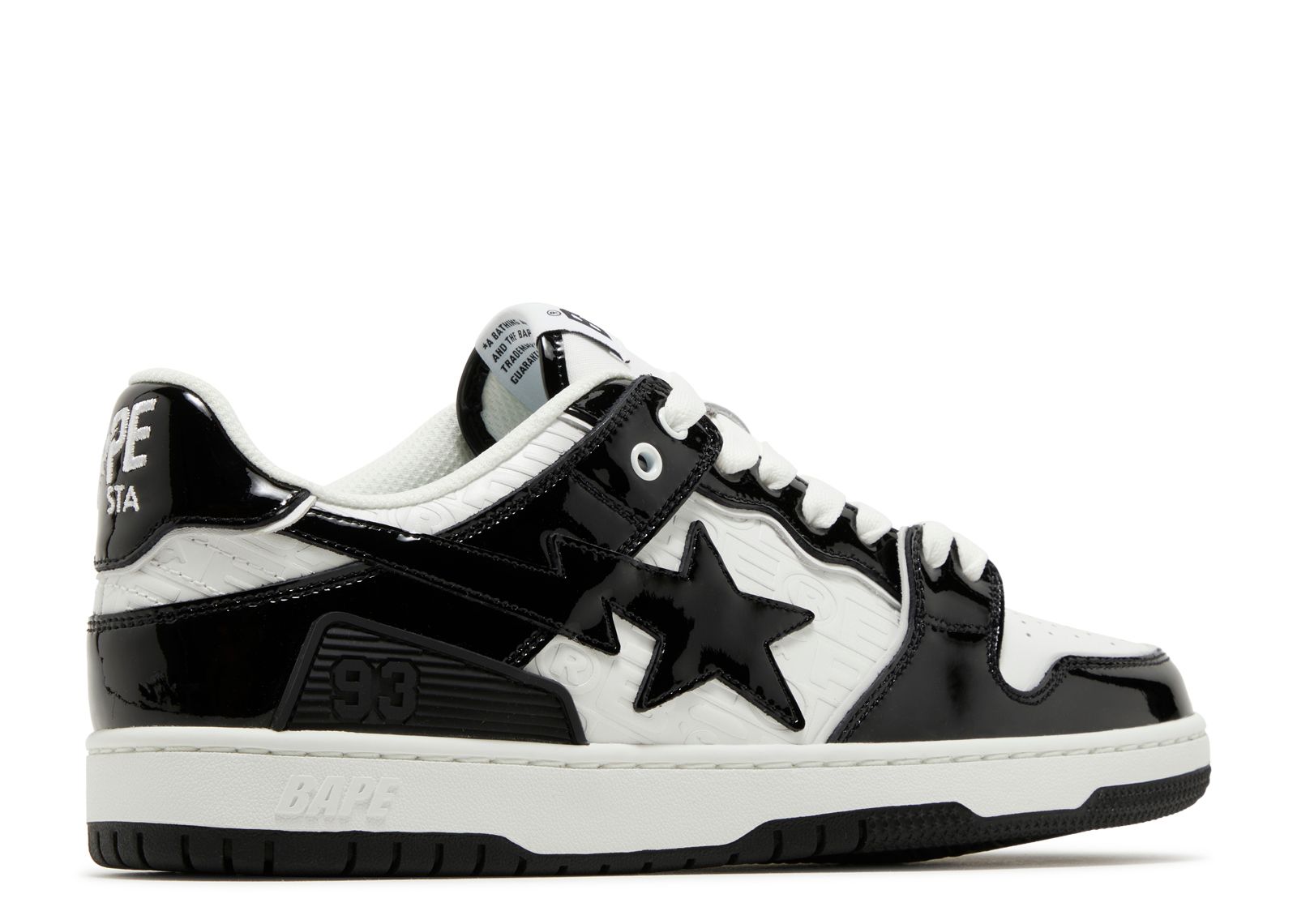 Sk8 Sta #5 'Luxury Sport Monogram Black' - BAPE - 1J20191003 BLK
