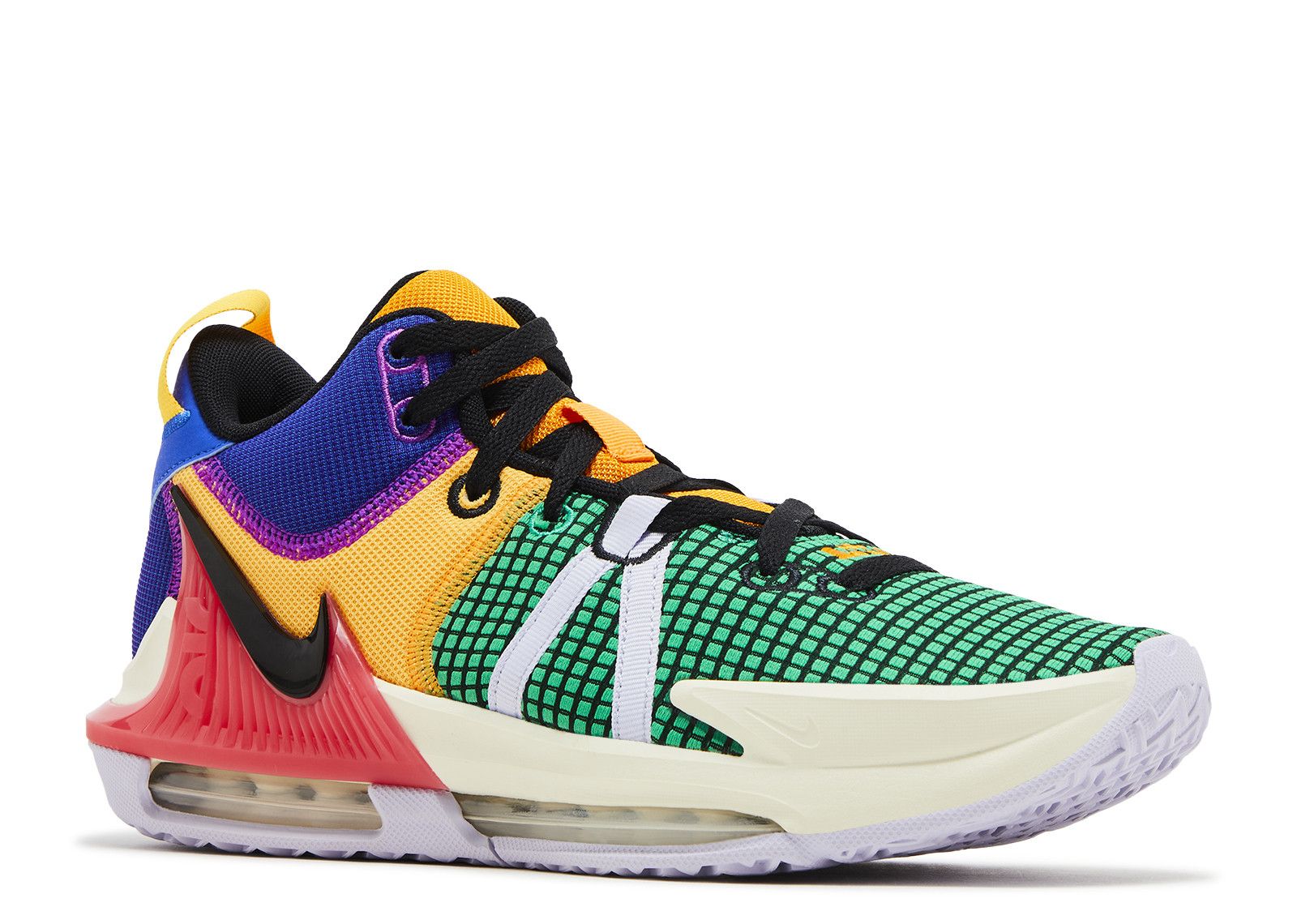Lebron Witness 7 EP 'Multi Color' - Nike - DM1122 501 - vivid