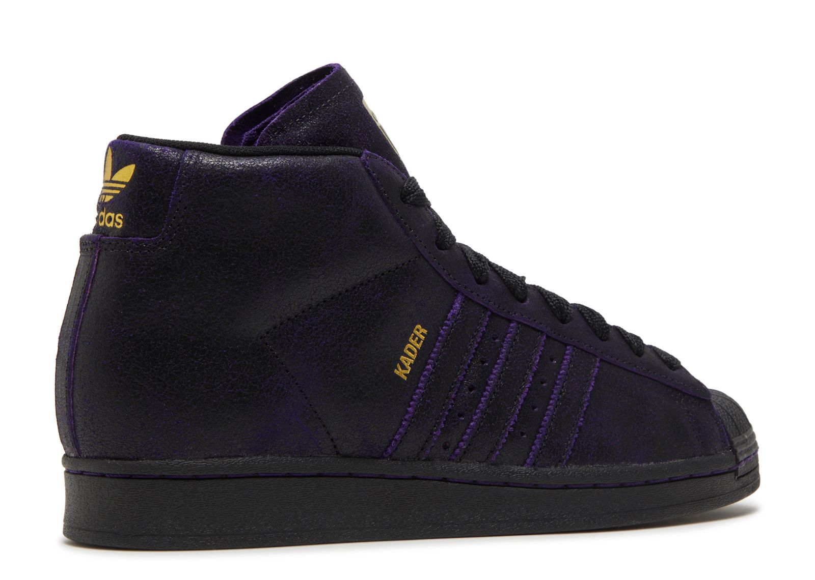 adidas gazelle silver green womens ADIDAS KADER SYLLA PRO MODEL ADV CORE BLACK / DARK PURPLE– Bluetile  Skateboards main image 0
