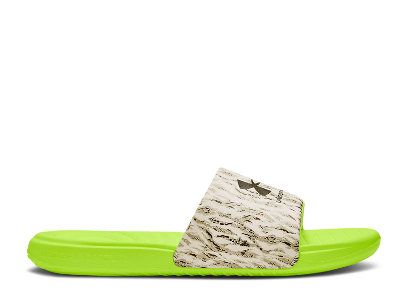 Ansa Graphic Slide 'Lime Surge Tiger Camo'