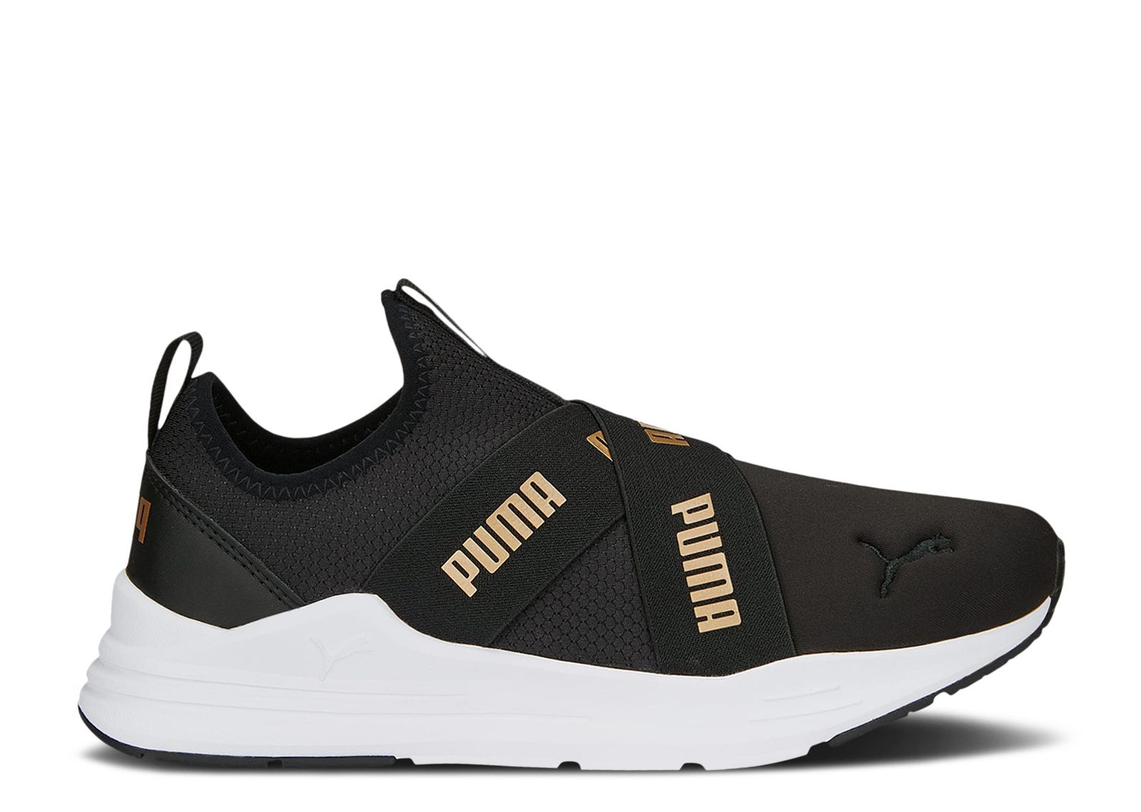 mcoページ Wired Run Slip On 'Metallic Black Gold' - Puma - 389281 01 - black