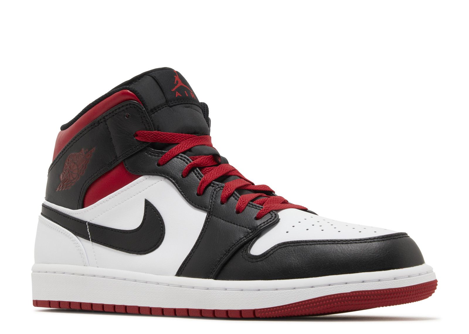 Jordan 1 Mid 'Gym Red Black Toe' - Air Jordan - DQ8426 106 - white
