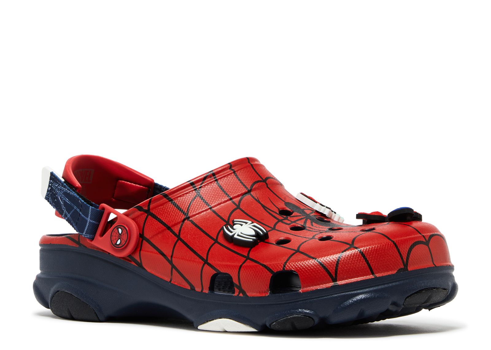 Toddler cheap spiderman crocs