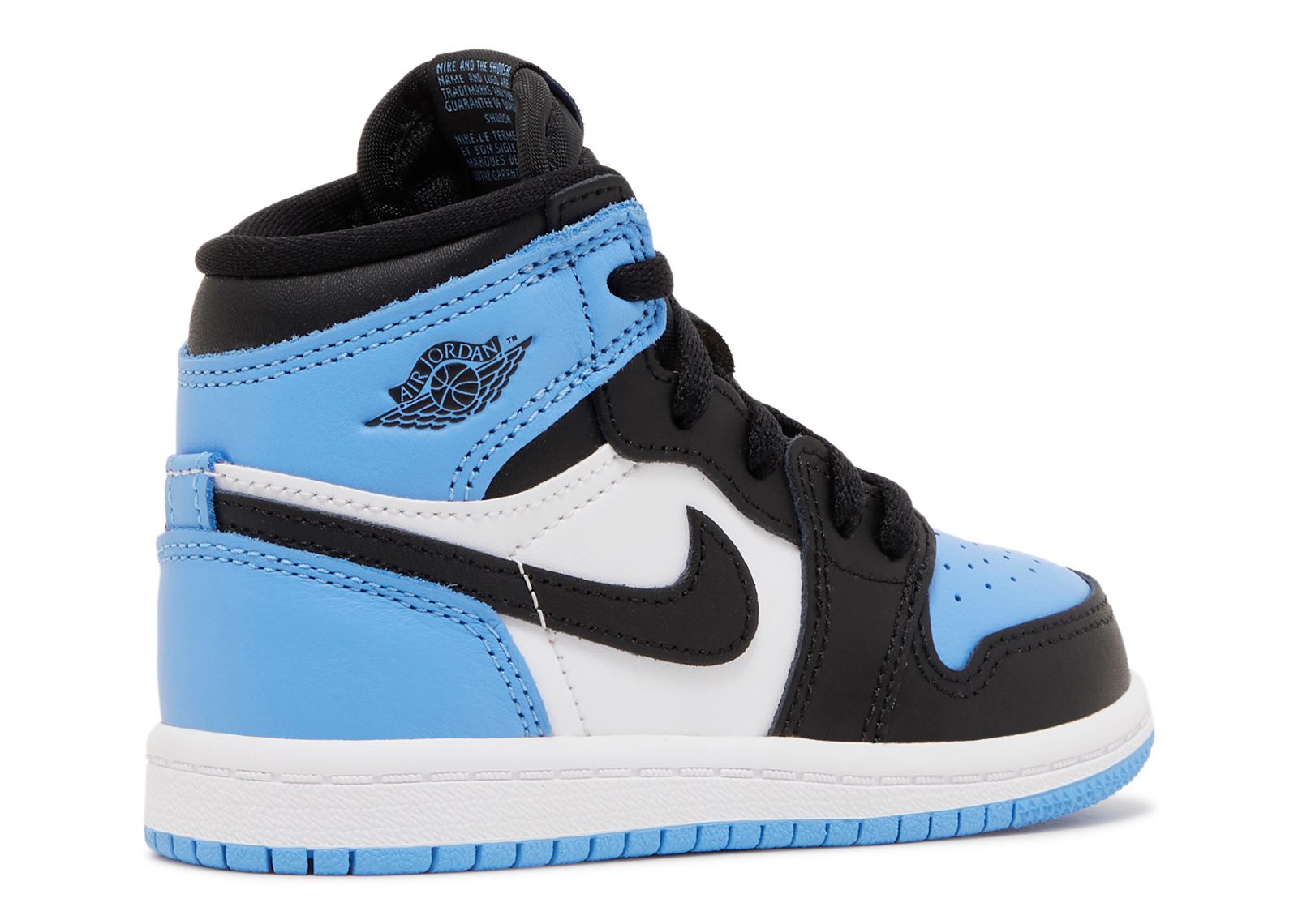 Jordan 1 Retro High OG TD 'UNC Toe' - Air Jordan - FD1413 400 - university  blue/black/white | Flight Club