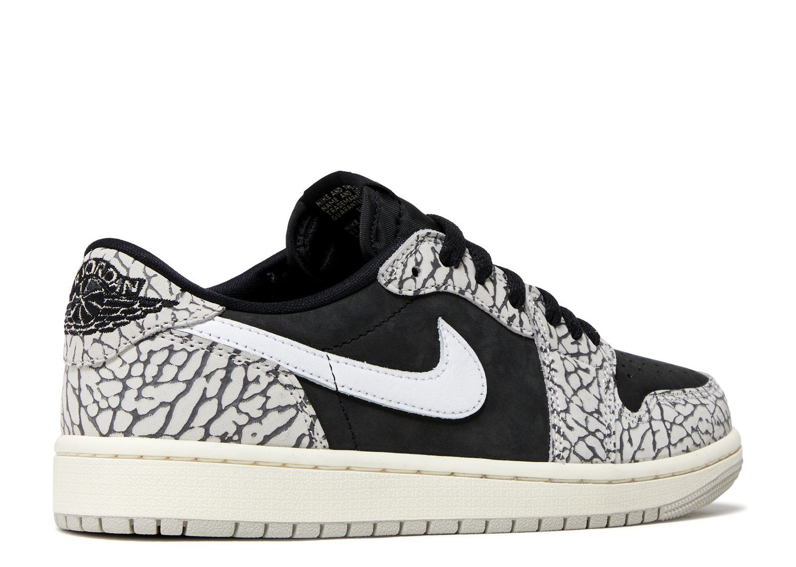 Wmns Jordan 1 Retro Low OG ‘Black Cement’