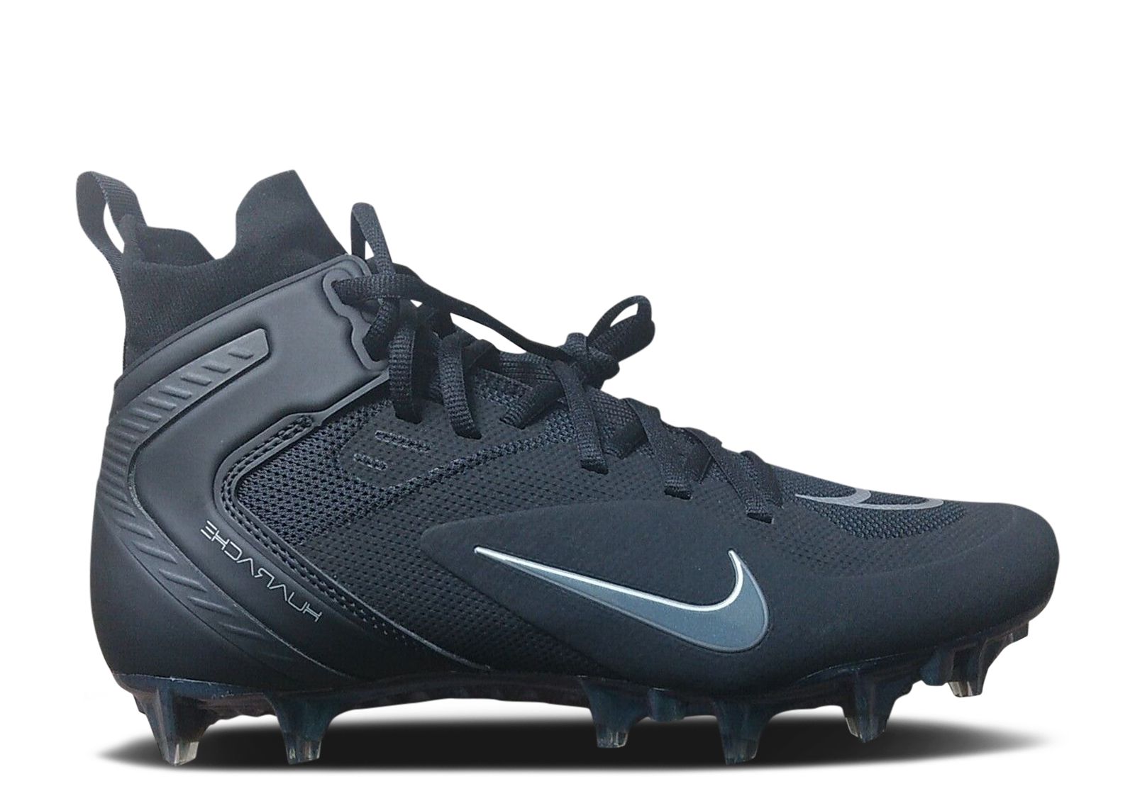 Alpha Huarache 8 Elite LAX 'Black Metallic Silver' - Nike - CW4447