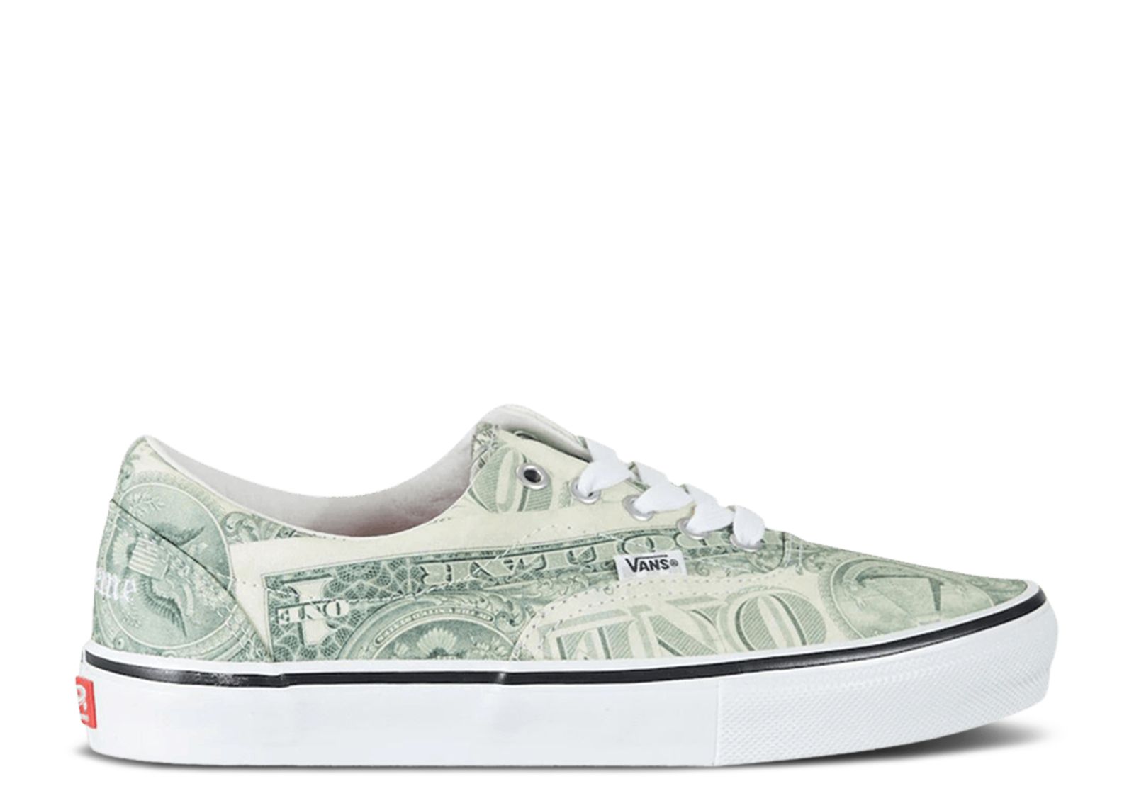 Supreme X Skate Era 'Dollar Bill' - Vans - VN0A5FC9GRN - green