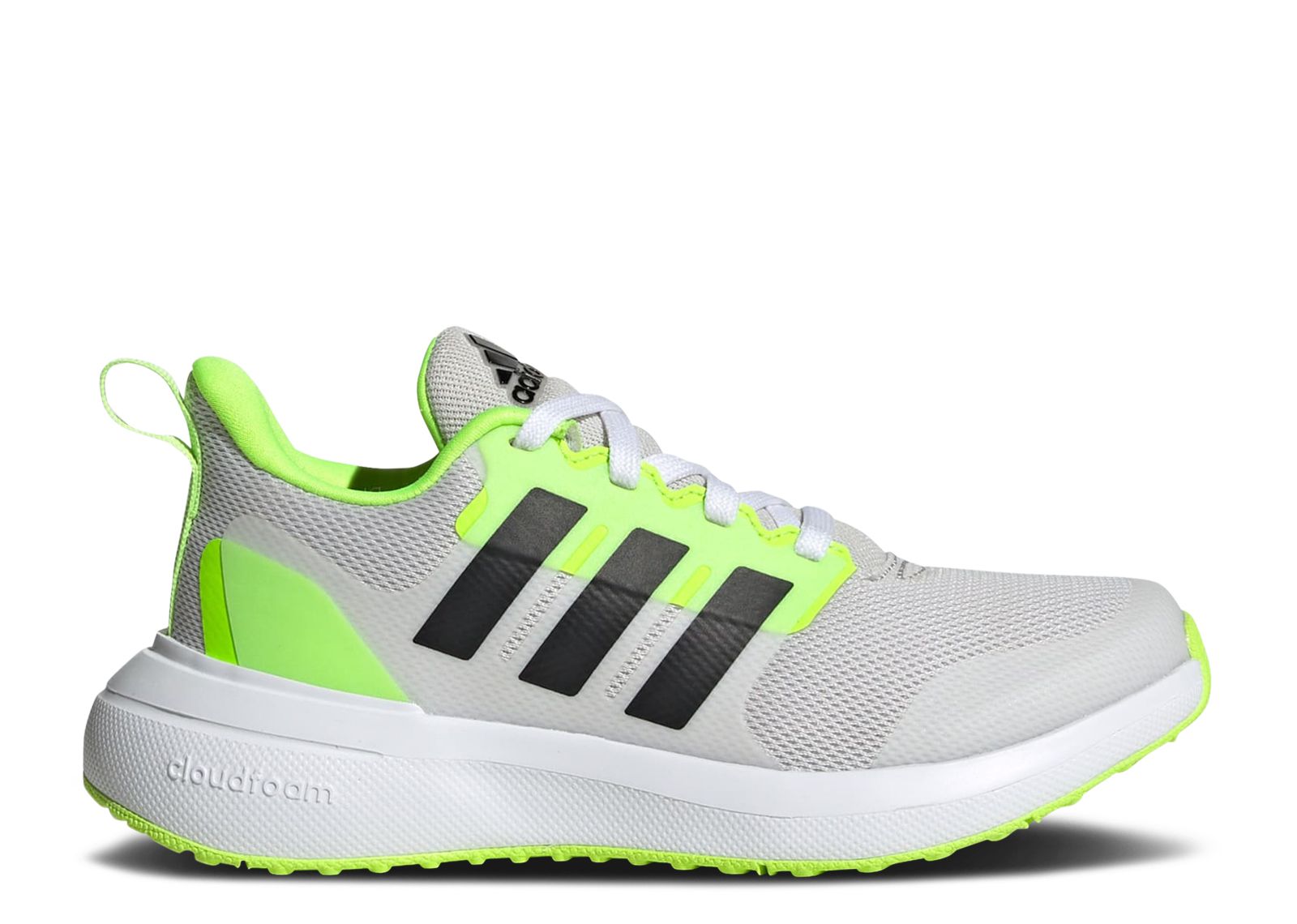 FortaRun 2.0 Cloudfoam Little Kid 'Grey Lucid Lemon